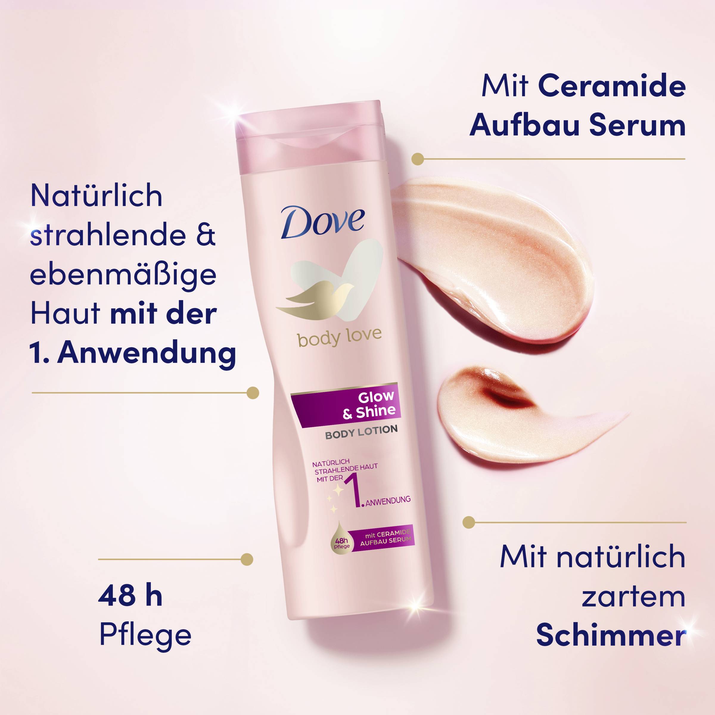 Dove body love Glow & Shine Body Lotion online kaufen rossmann.de