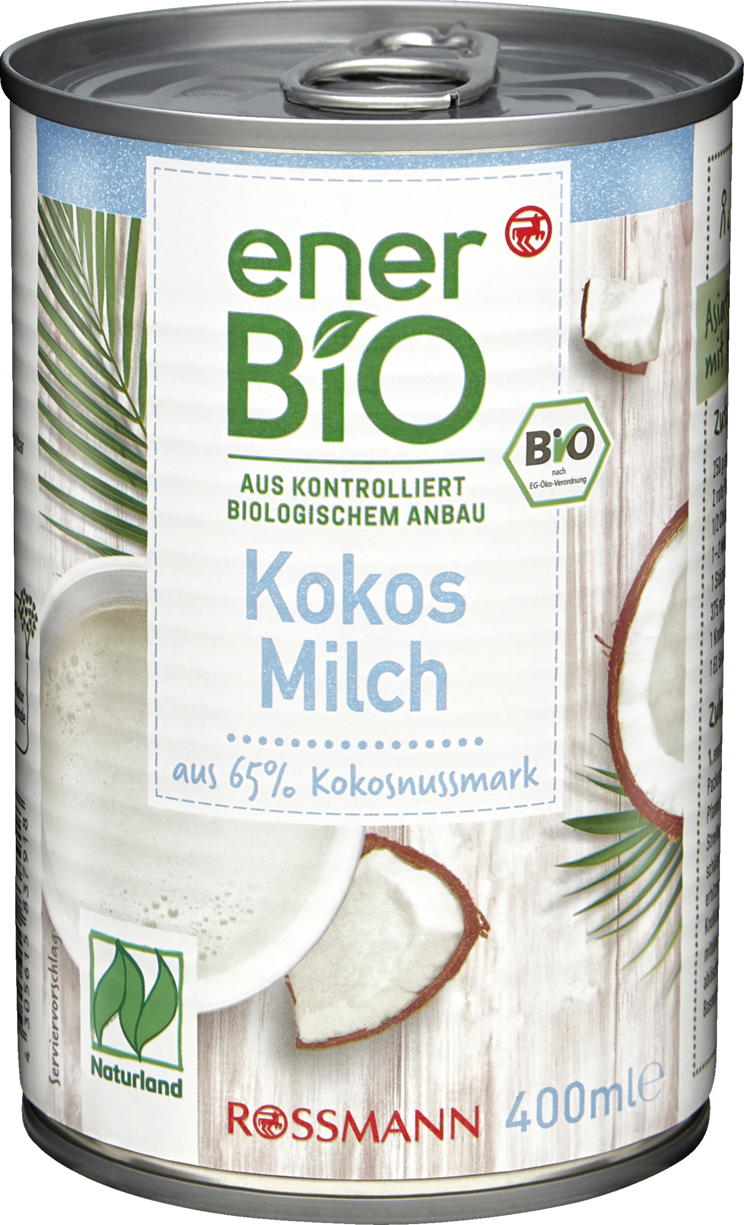 enerBiO Kokosmilch Naturland