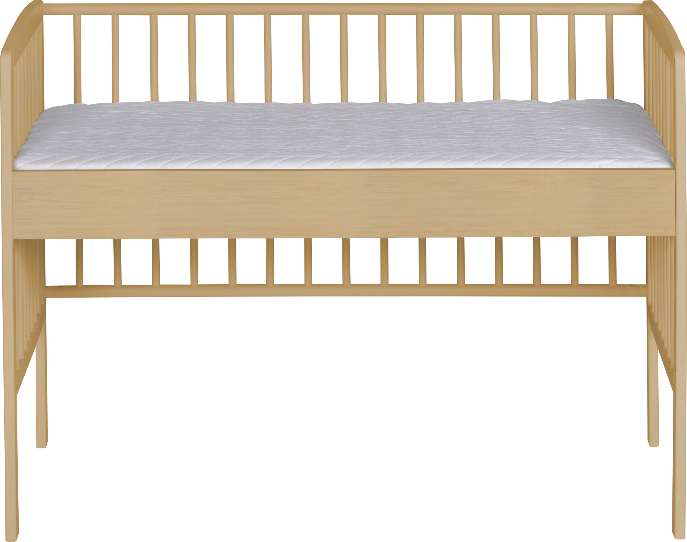 Schardt Beistellbett Micky PLUS, natur lackiert