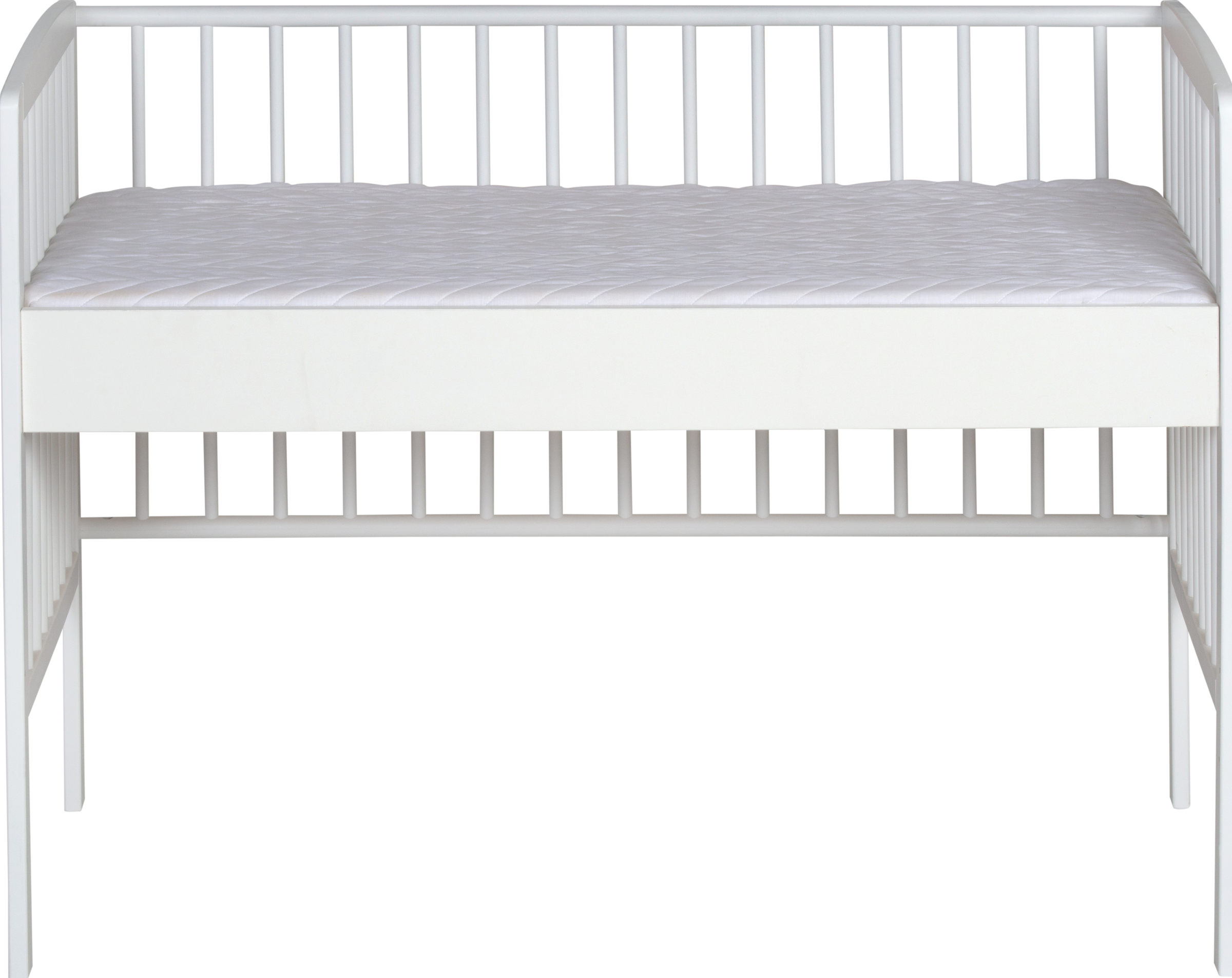 Schardt Beistellbett Micky PLUS, weiß lackiert