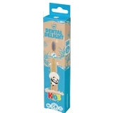 Dental Delight Kids Bambuszahnbürste Bamboolino Blau