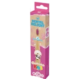 Kids Bambuszahnbürste Bamboolino Pink