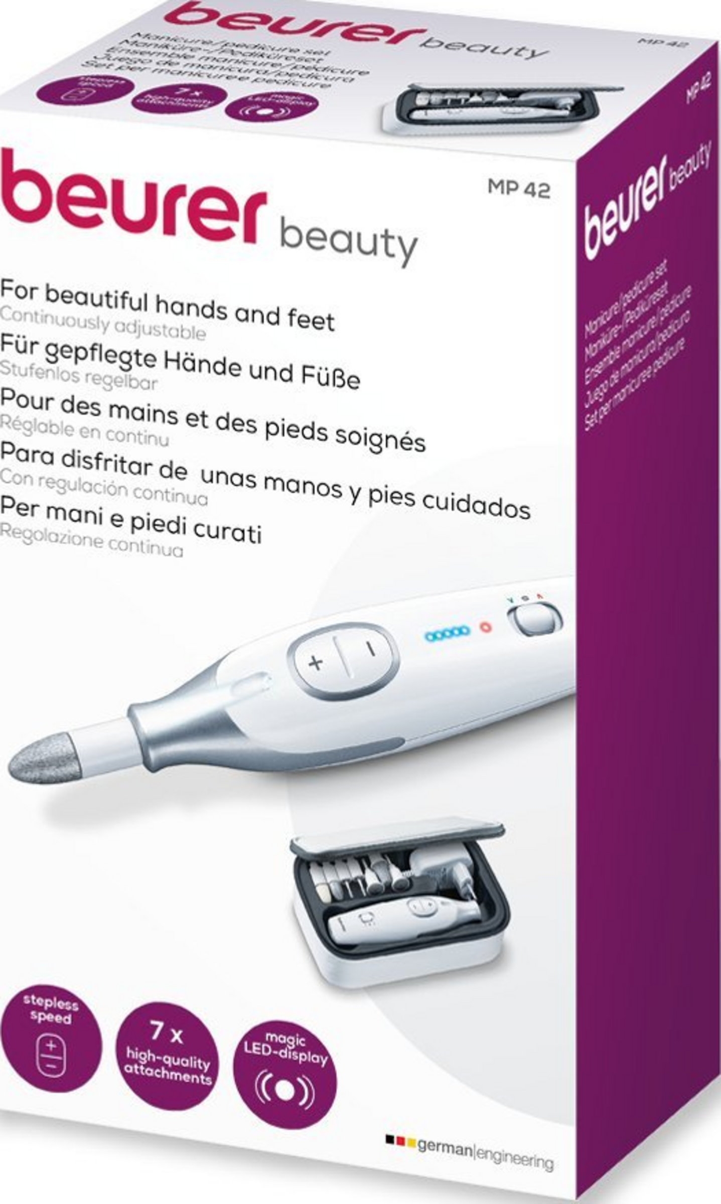 beurer MP 42 Maniküre-/Pediküre Set