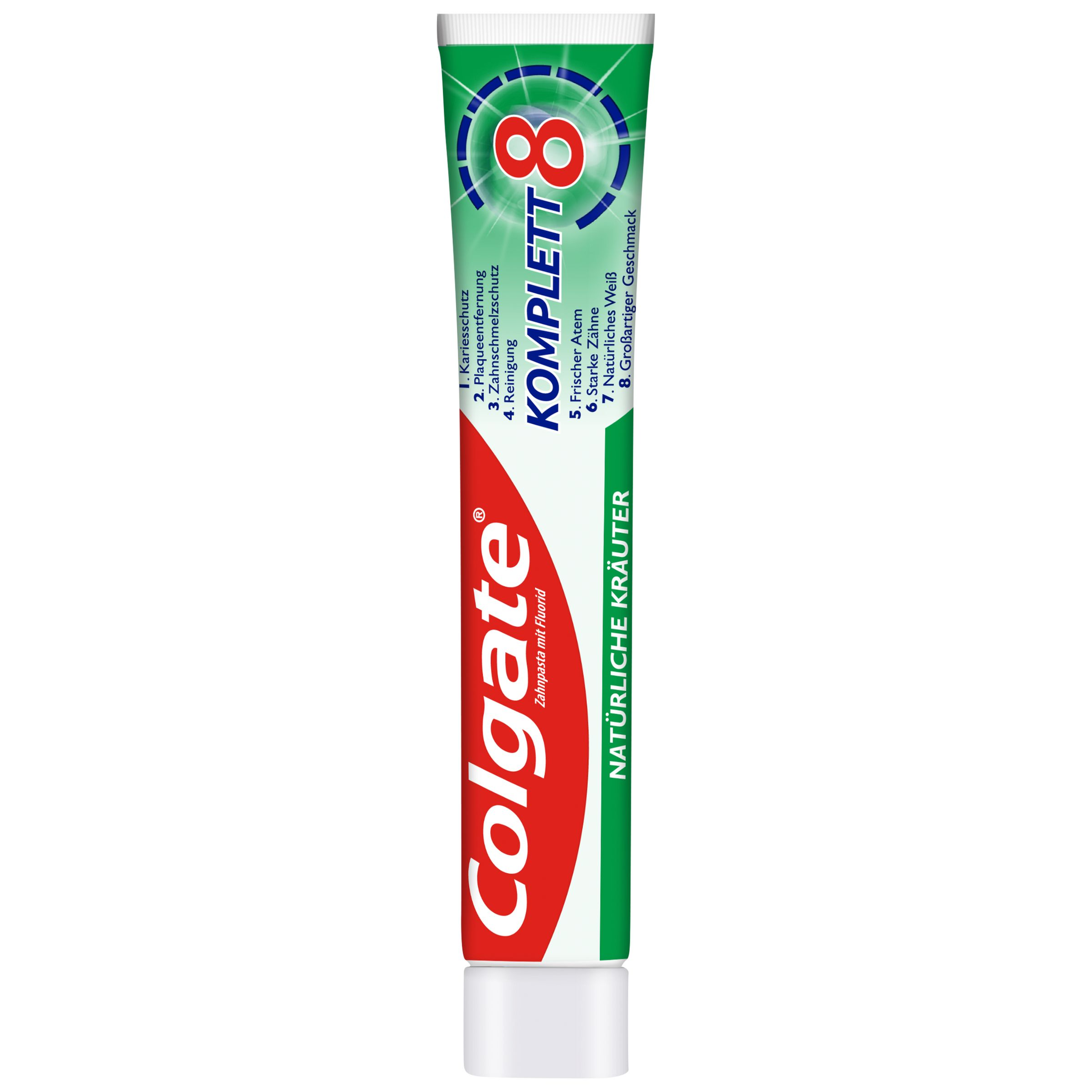 Colgate Komplett 8 natürliche Kräuter Zahnpasta