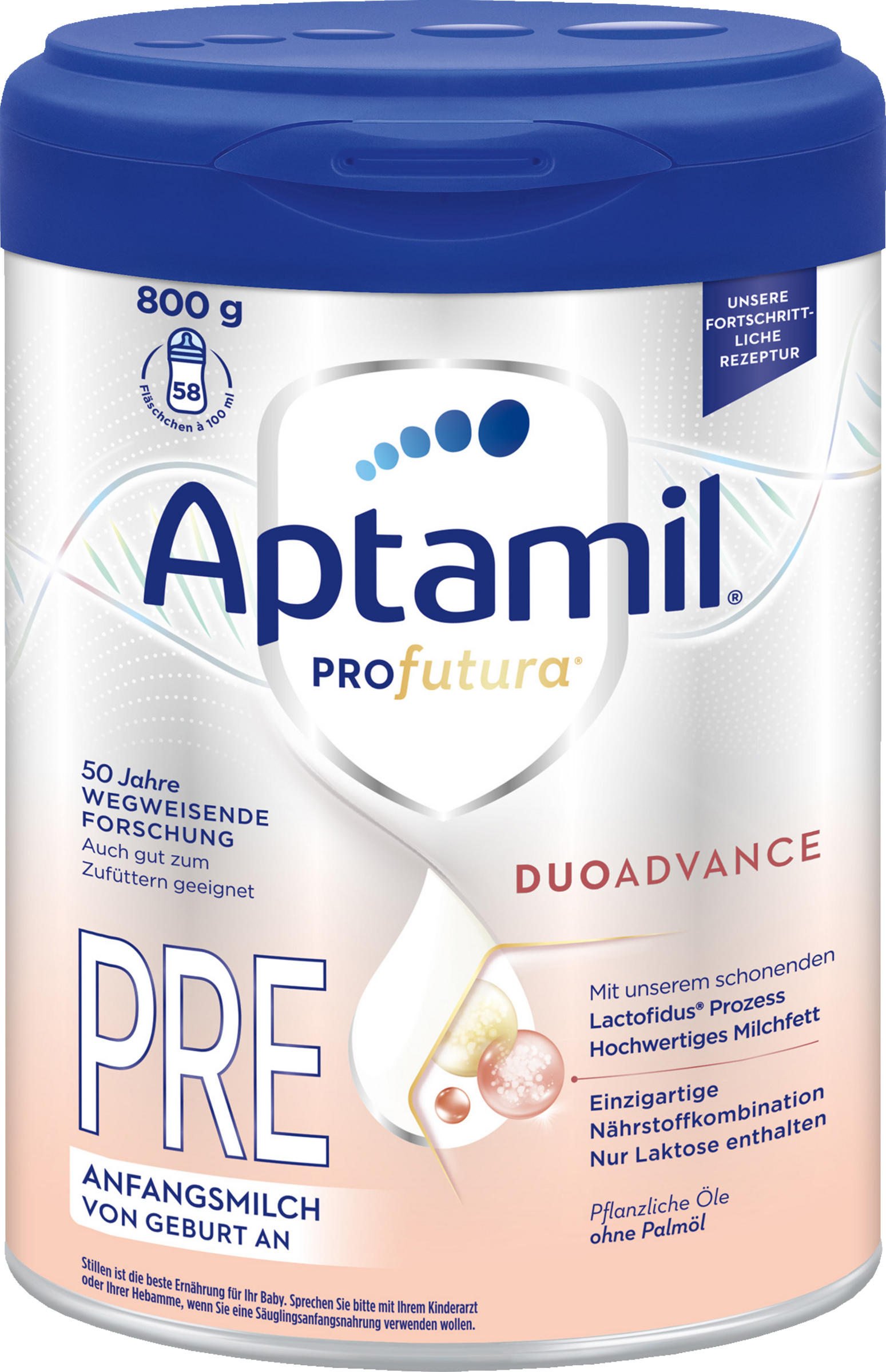 Aptamil Profutura DUOADVANCE Pre – Anfangsmilch von Geburt an