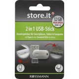 store.it 2in1 USB-Stick 3.0, 32 GB