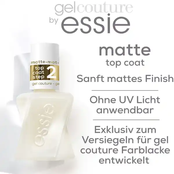 essie Nagellack gel couture matte top coat online kaufen | Nagelüberlacke