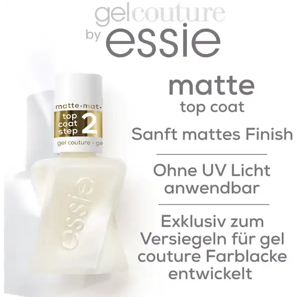 essie Nagellack gel couture matte top coat online kaufen