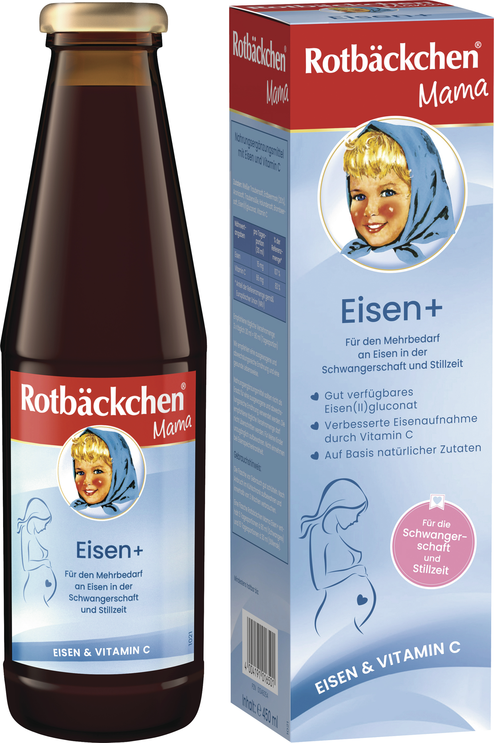 Rotbäckchen Mama Eisen+