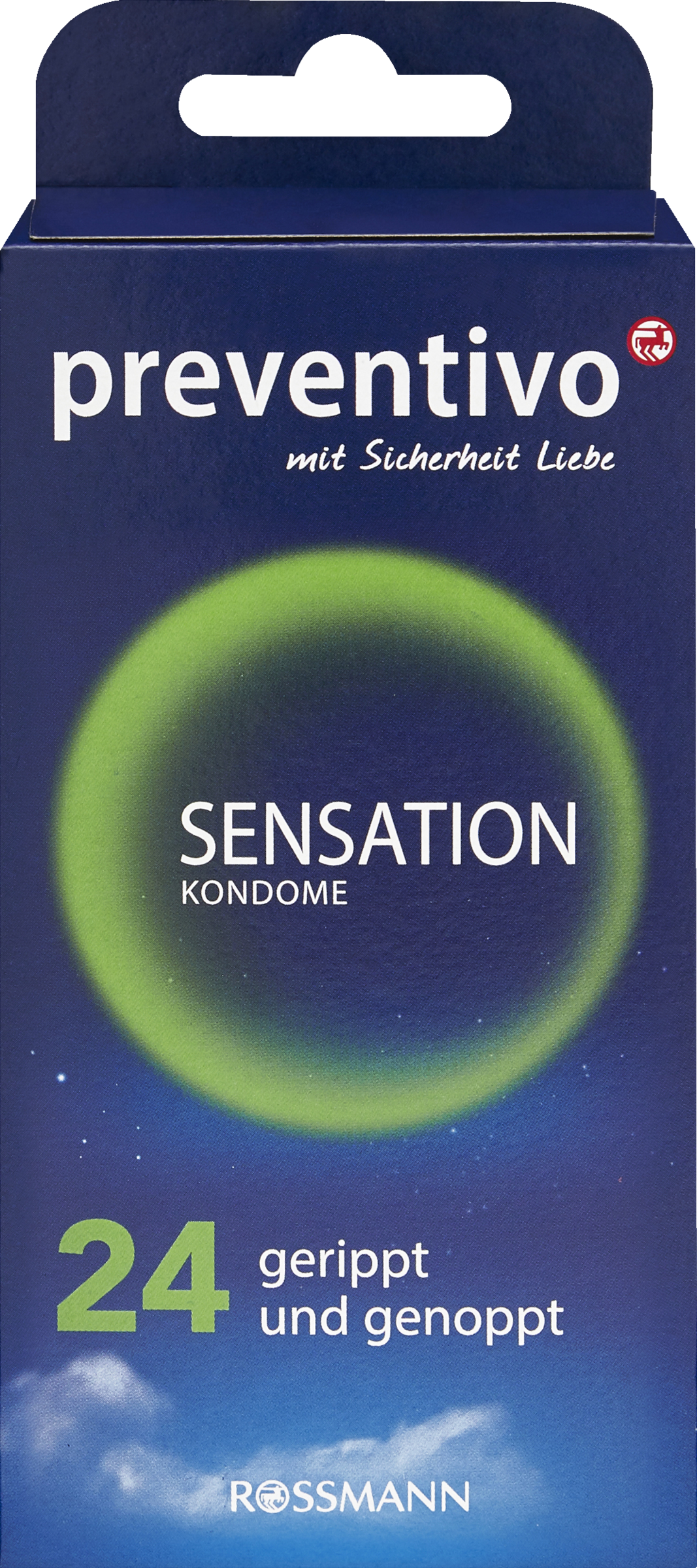 preventivo Sensation Kondome gerippt und genoppt