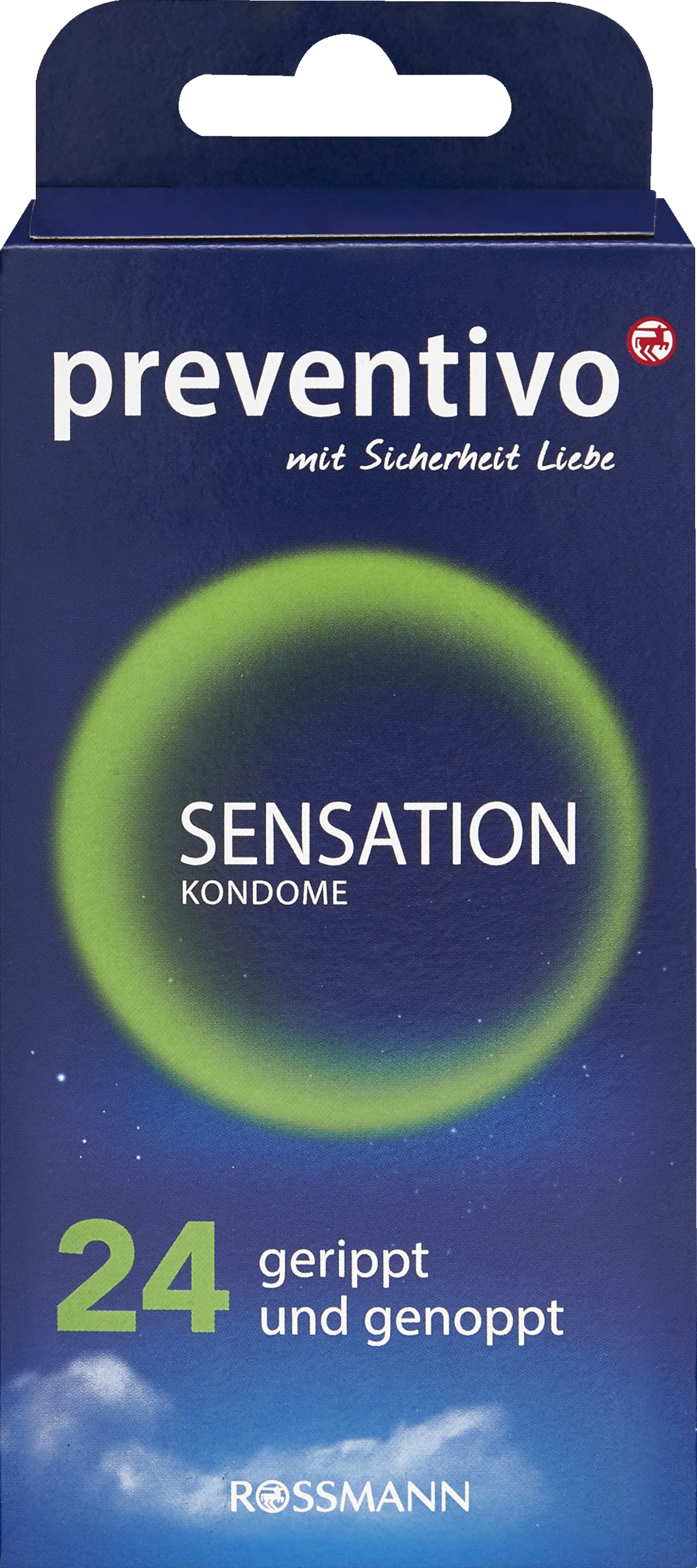 preventivo Sensation Kondome gerippt und genoppt