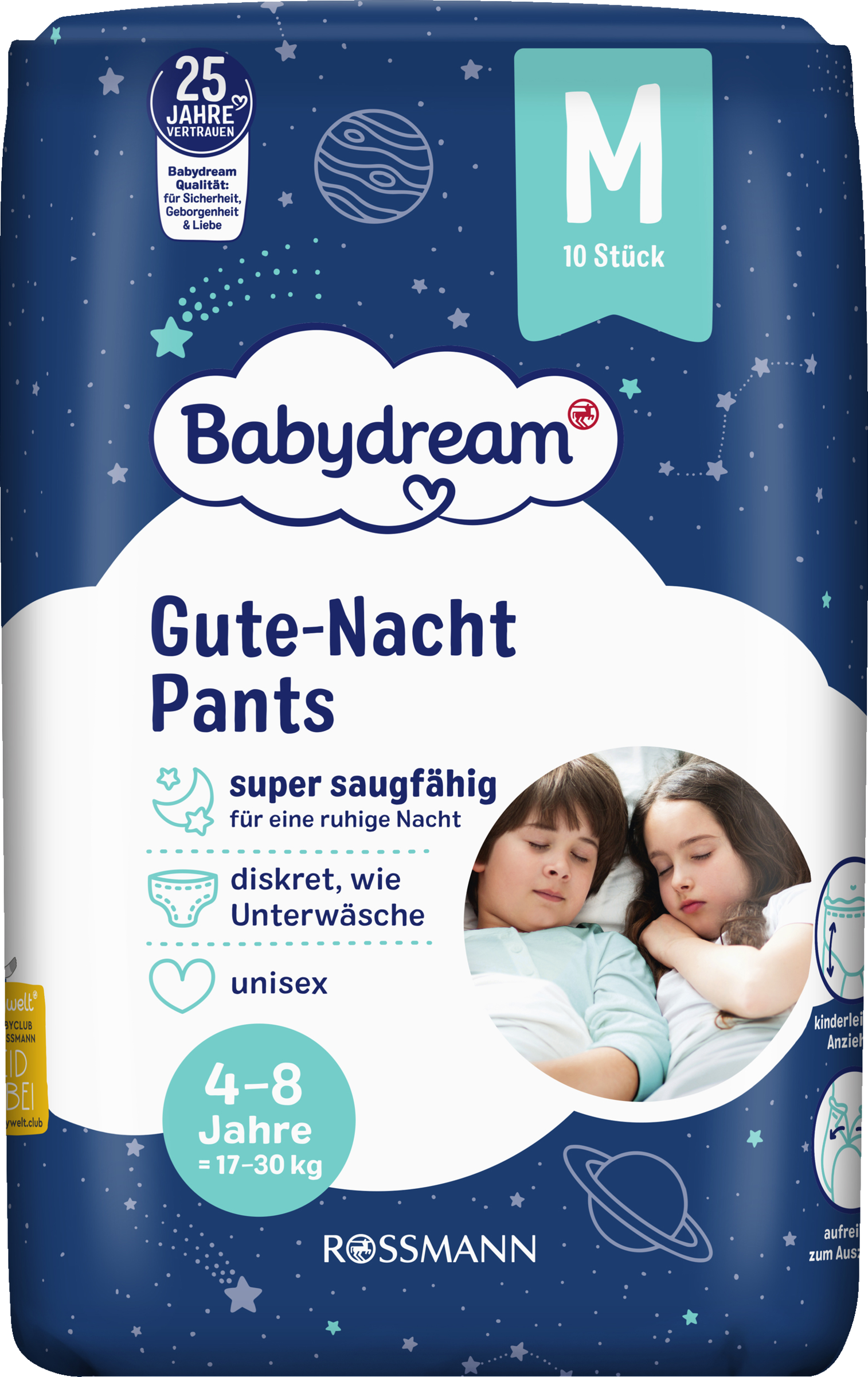Babydream Gute Nacht Pants Größe M