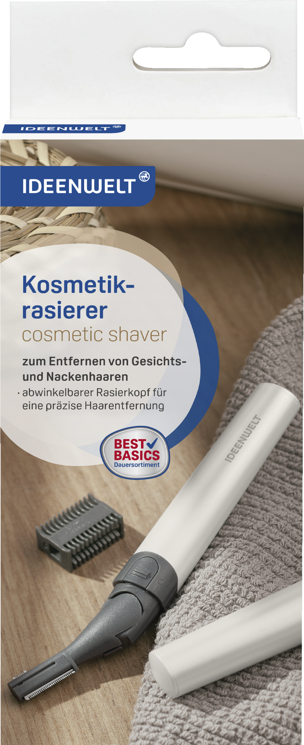 IDEENWELT Best Basics Kosmetikrasierer