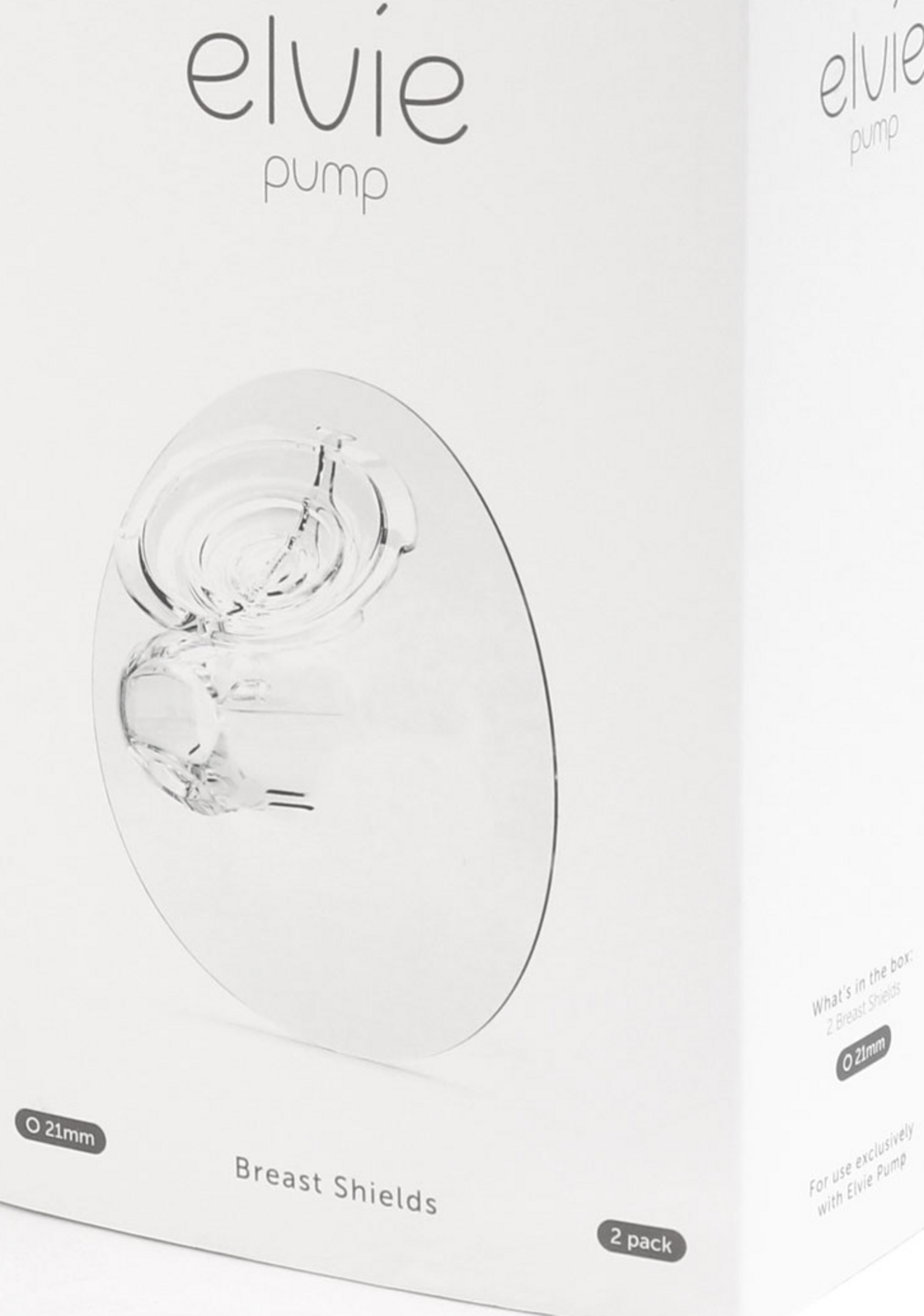 elvie 2er-Set Brustschalen für Elvie Pump