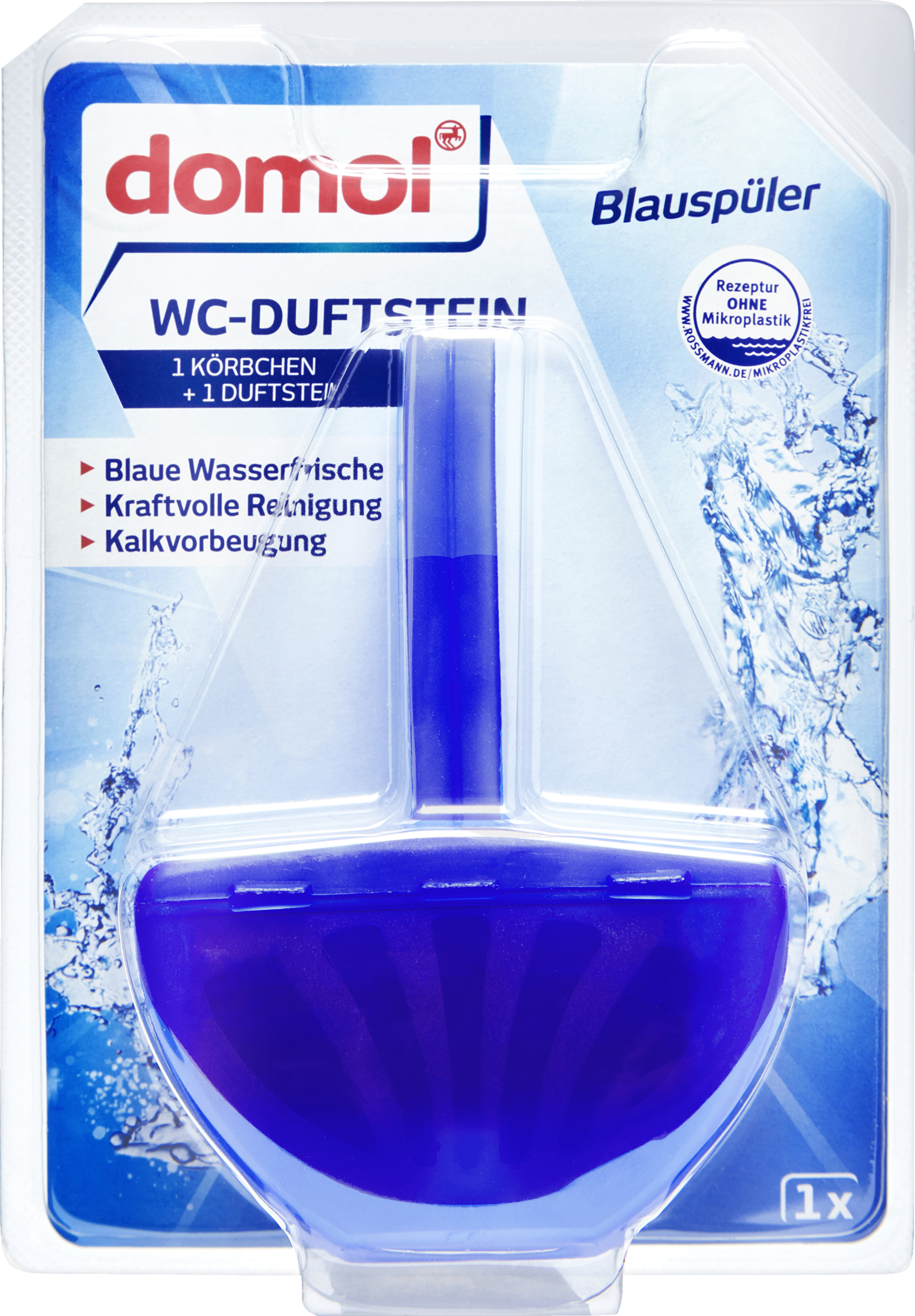 domol WC-Duftstein Blauspüler