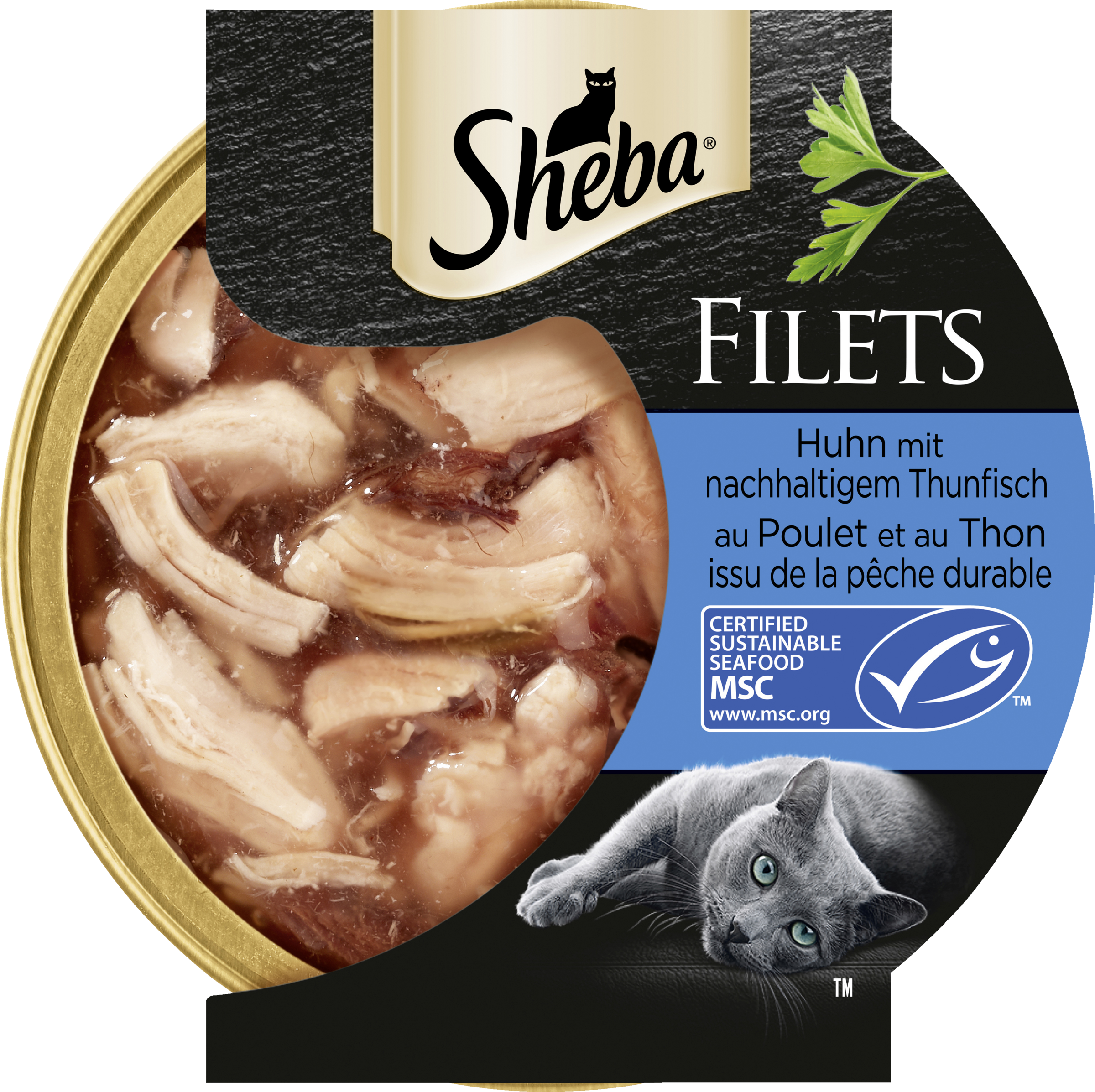 Filets Huhn mit Thunfisch