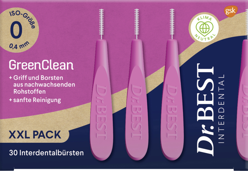 Dr.BEST Interdentalbürsten GreenClean Gr. 0