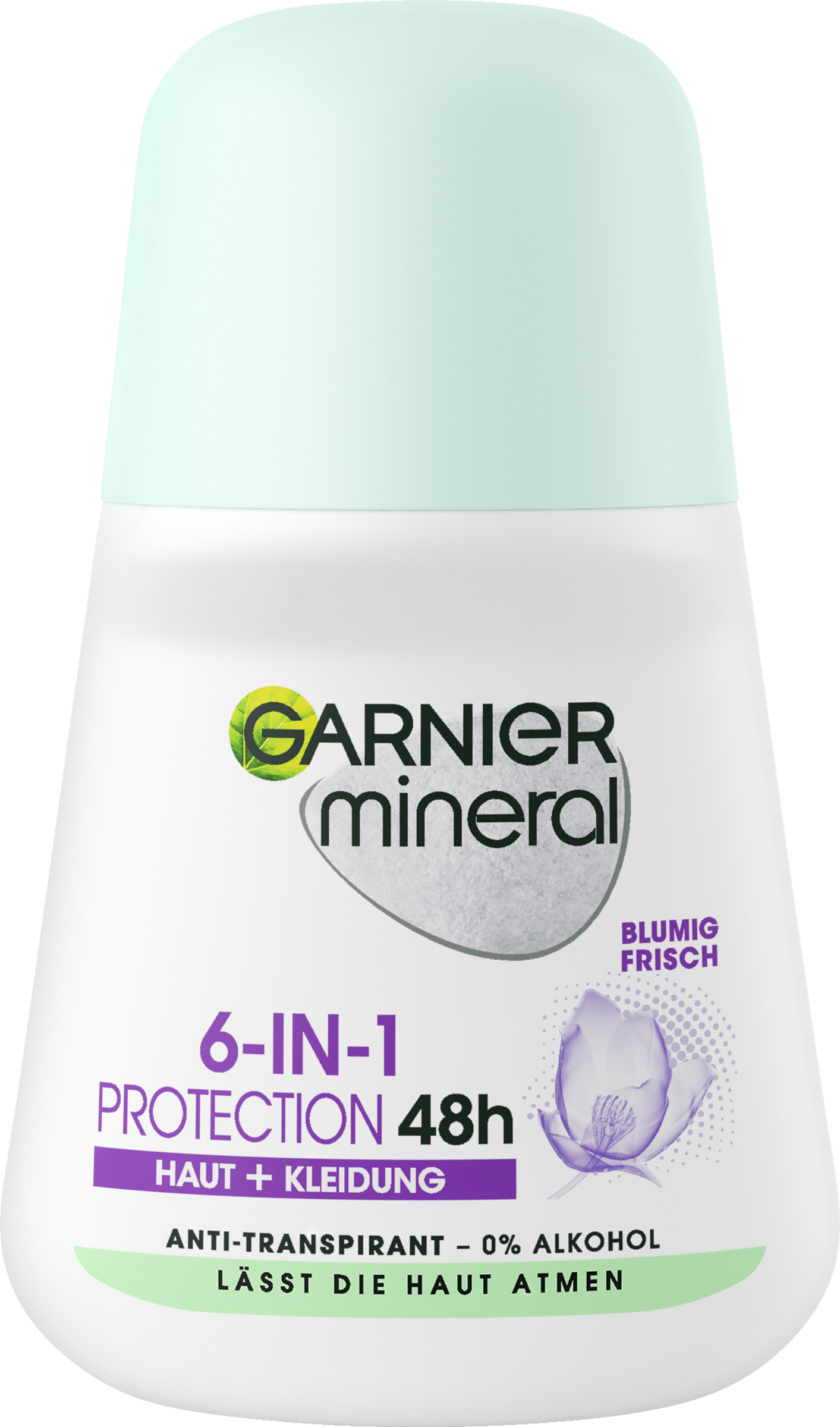 Garnier Mineral Deo Roll-on Protection 48H 6in1