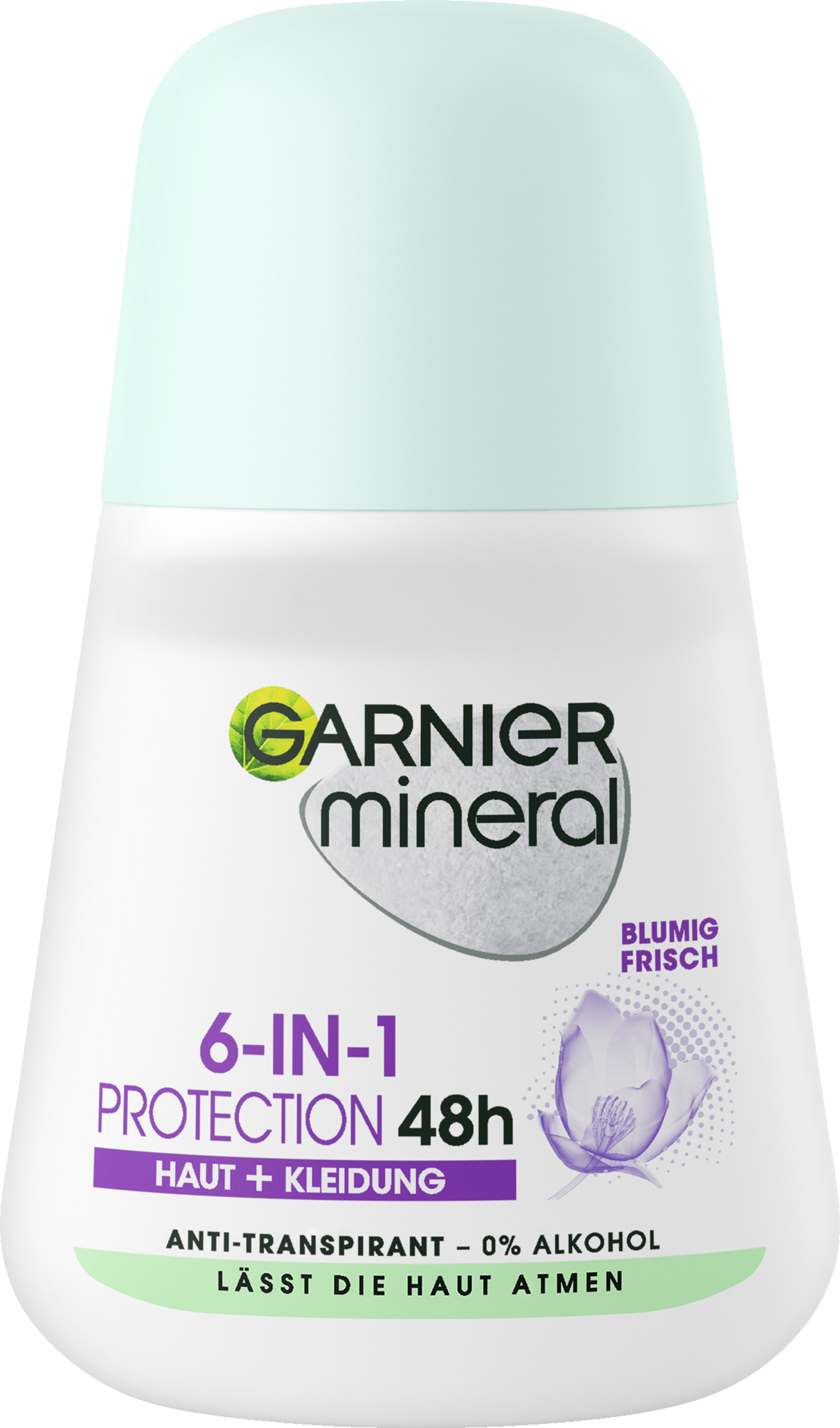 Garnier Mineral Deo Roll-on Protection 48H 6in1