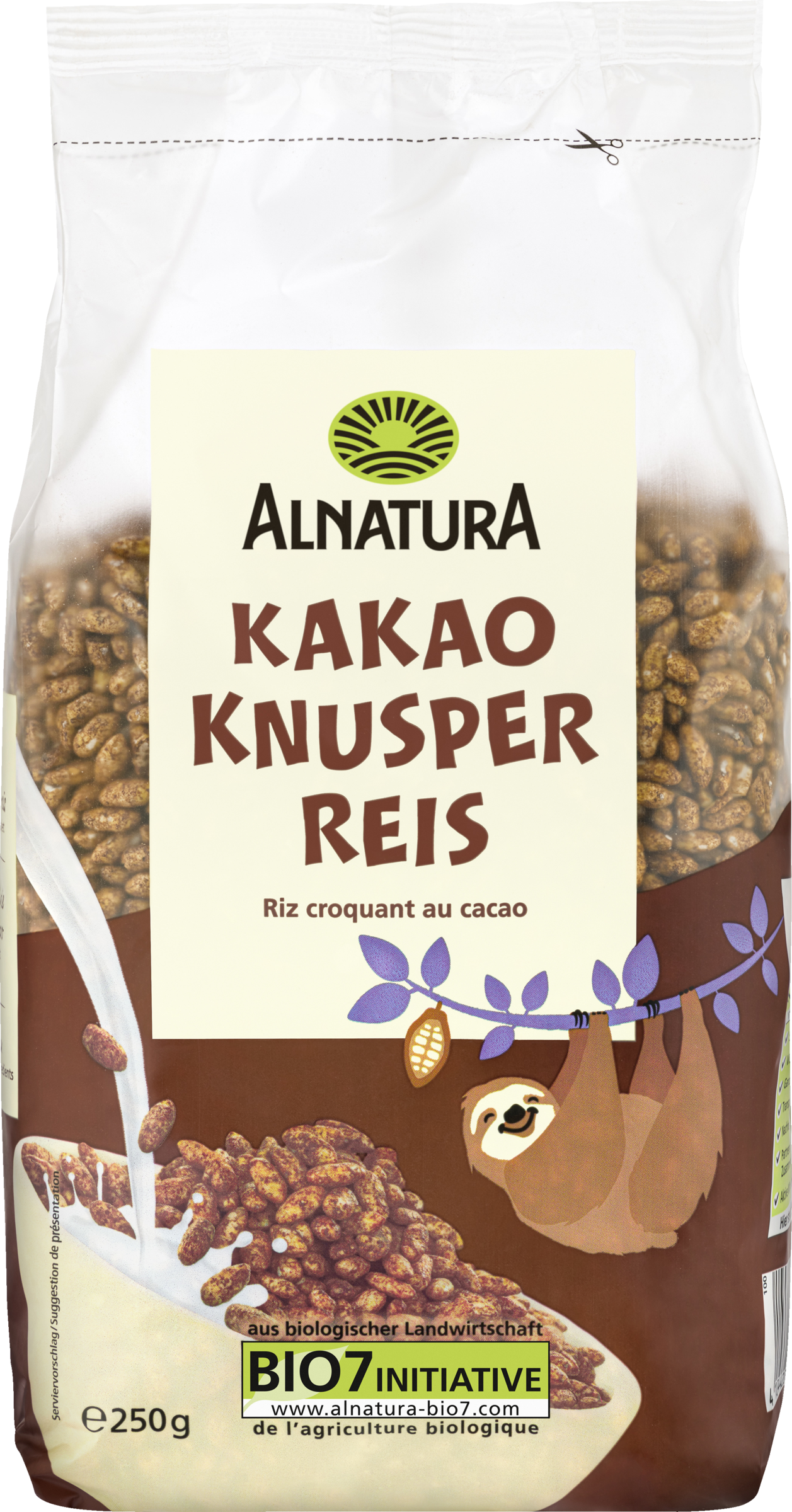 Alnatura Bio Kakao Knusper Reis