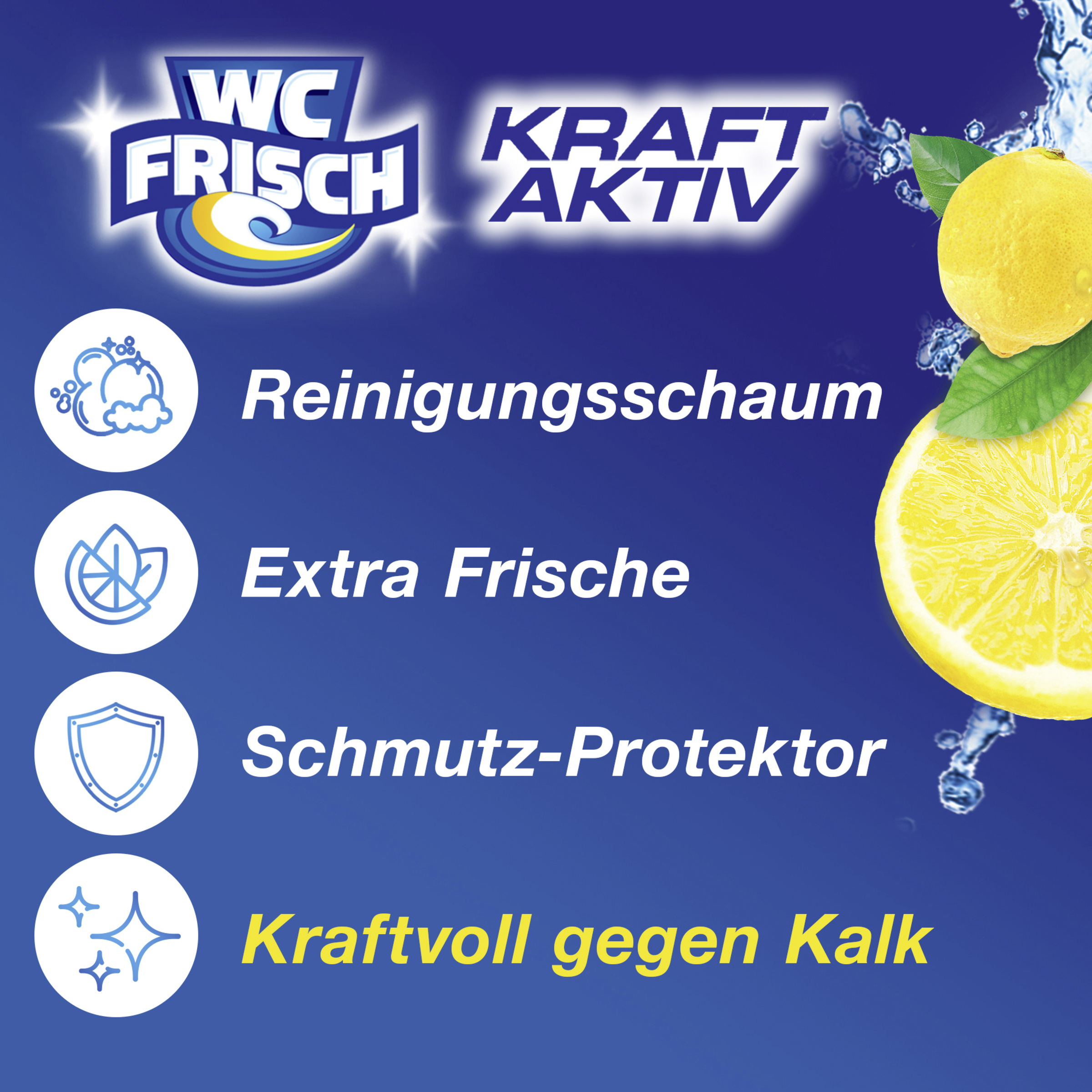 Kraft Aktiv WC Reiniger Gel Lemon