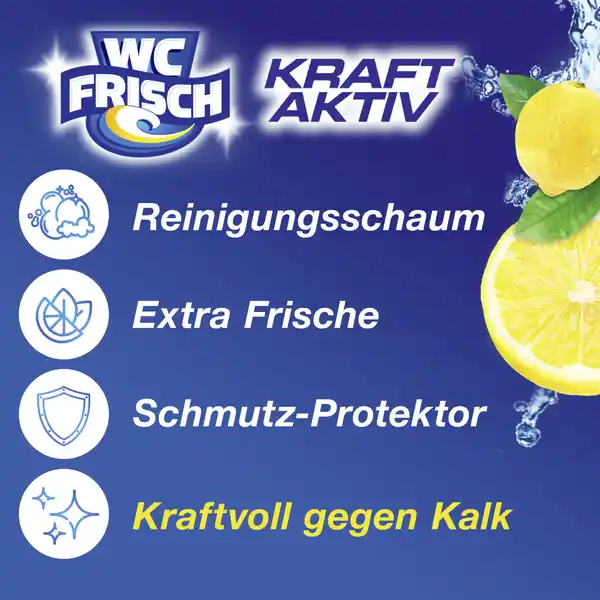 Kraft Aktiv WC Reiniger Gel Lemon