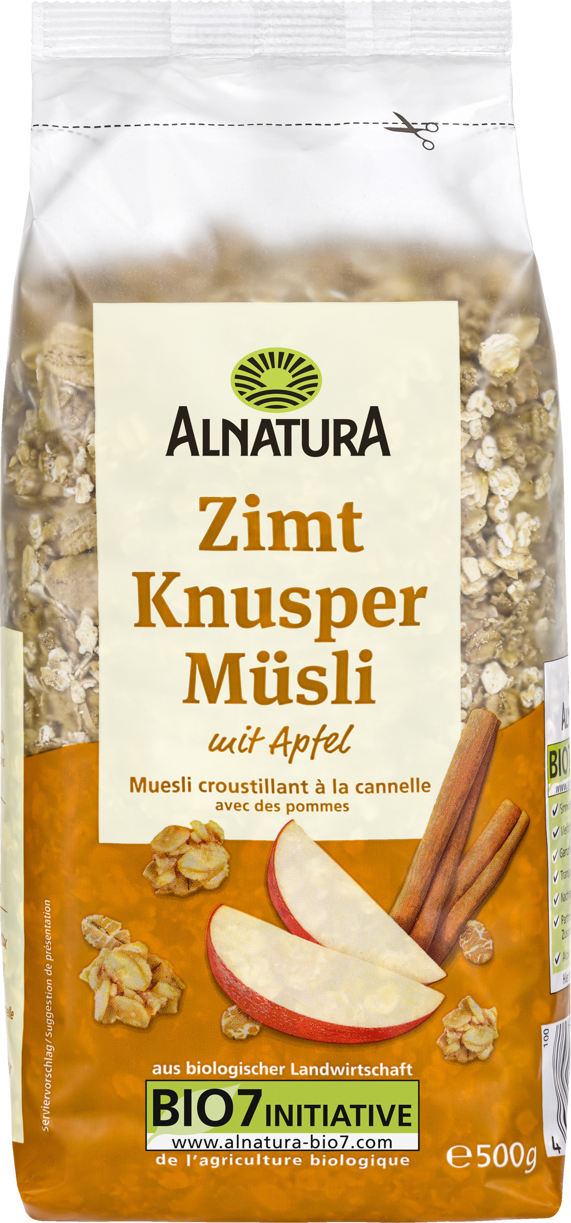 Alnatura Bio Zimt Knusper Müsli