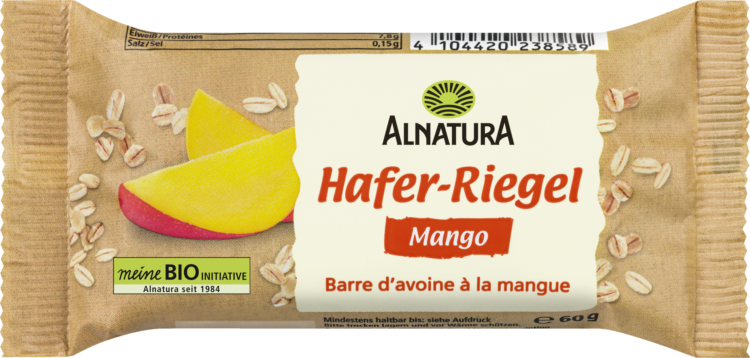 Alnatura Bio Hafer-Riegel Mango