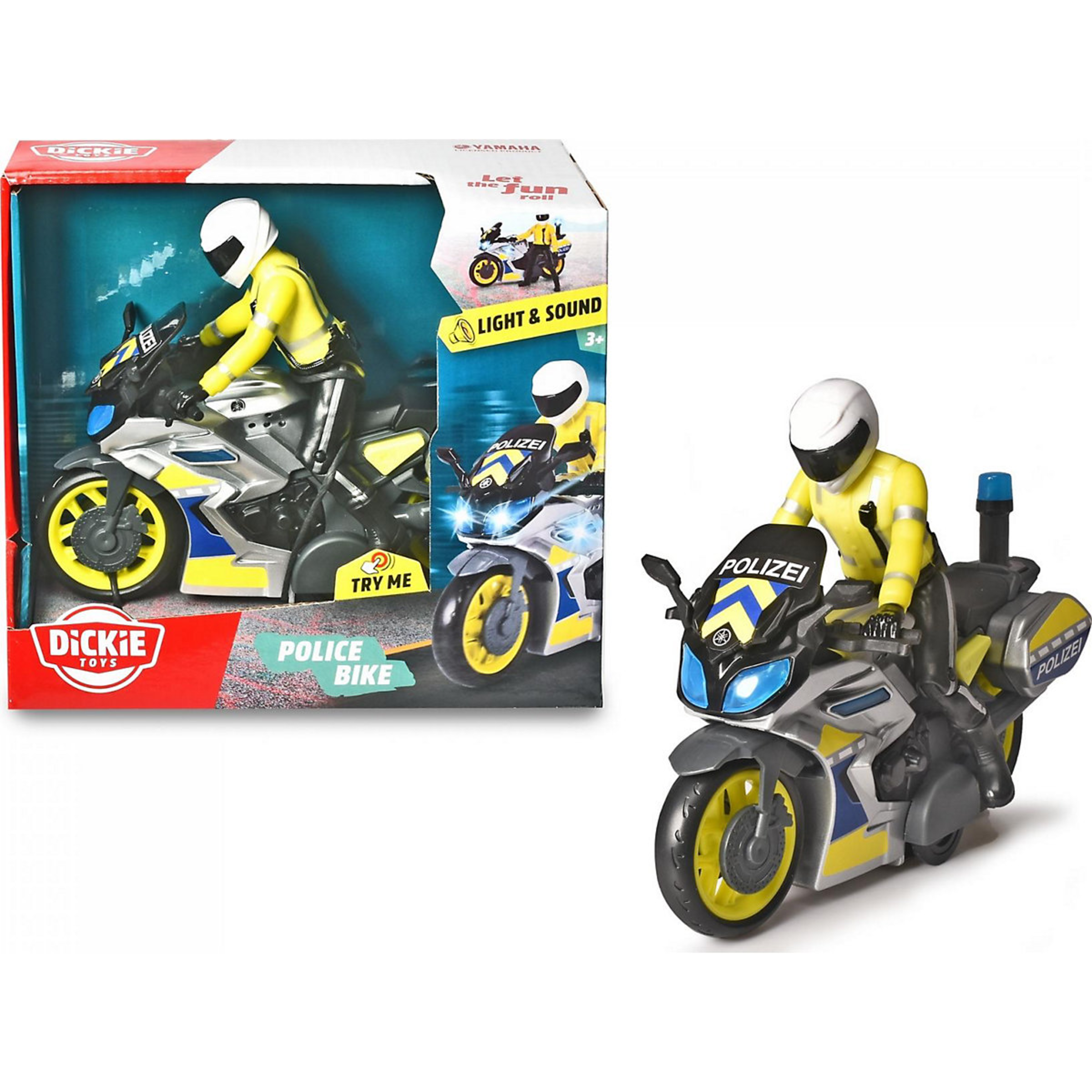 Dickie Toys Police Bike