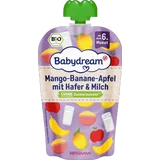 Bio Mango-Banane-Apfel mit Hafer & Milch