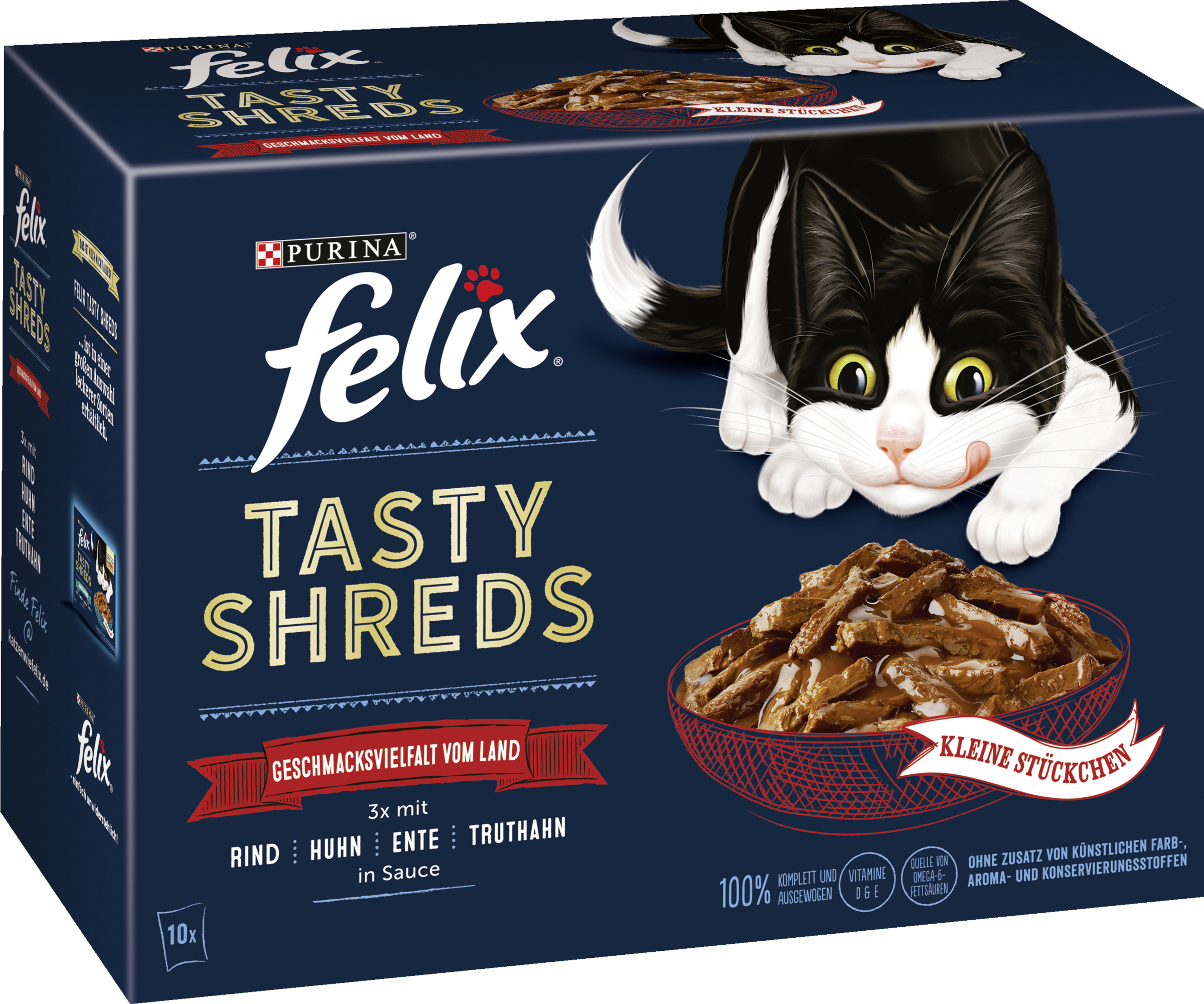 Felix FELIX Tasty Shreds Geschmacksvielfalt vom Land