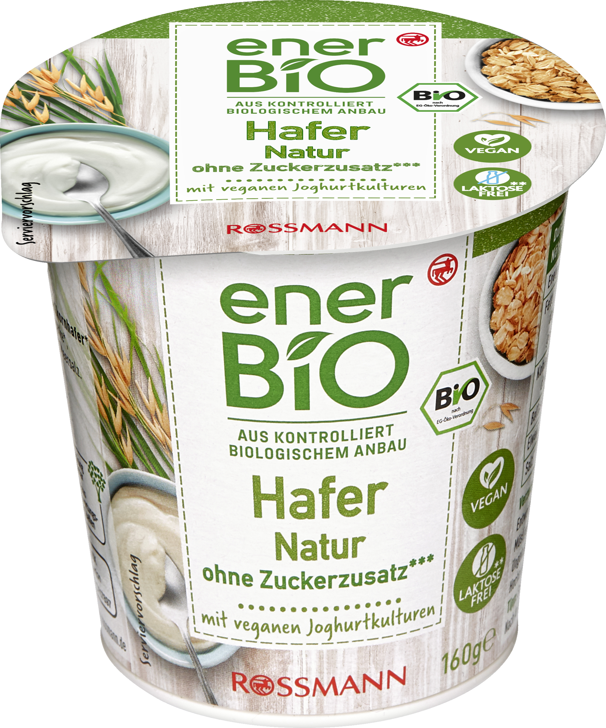 enerBiO Hafer Natur 160g