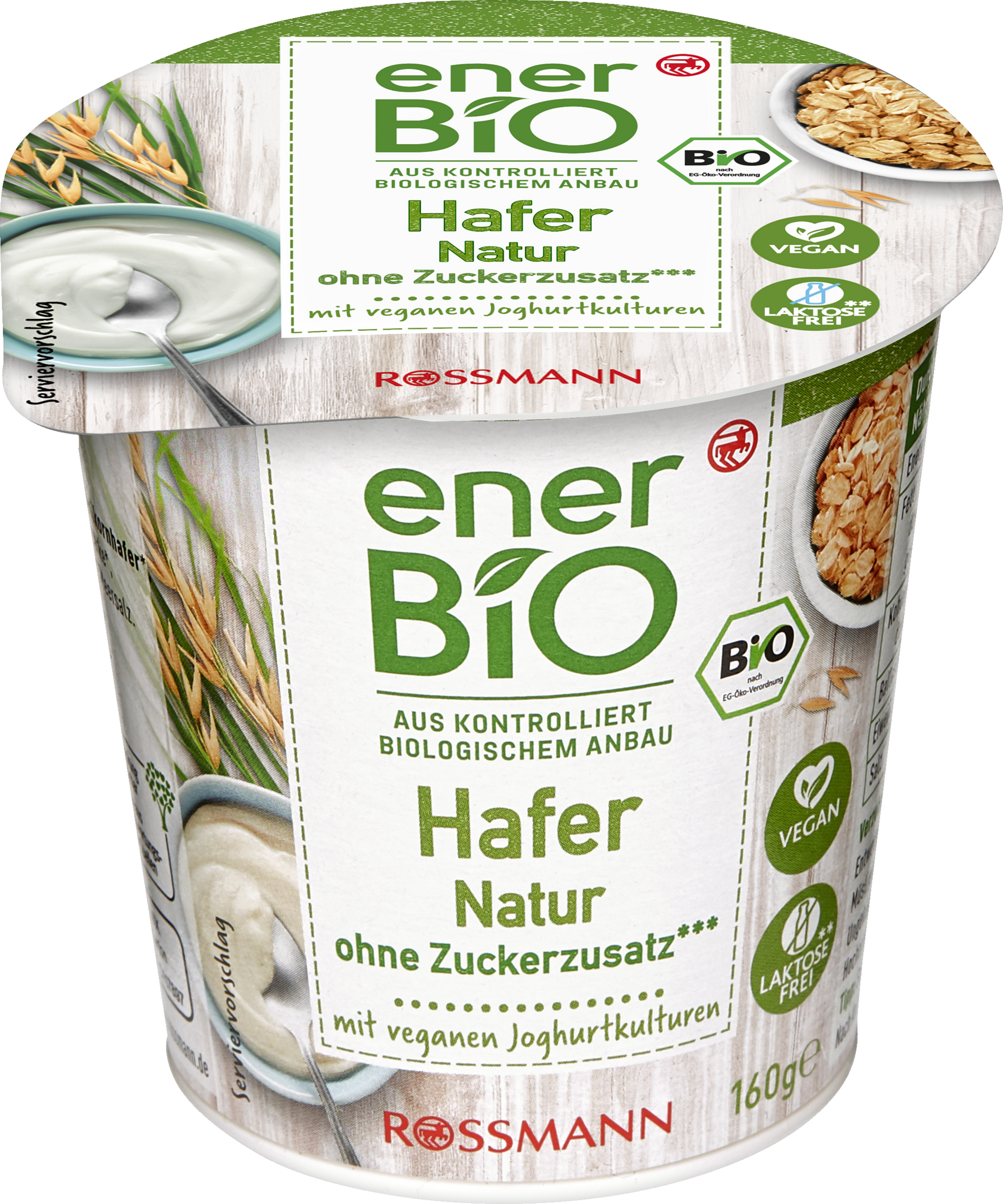 enerBiO Hafer Natur 160g