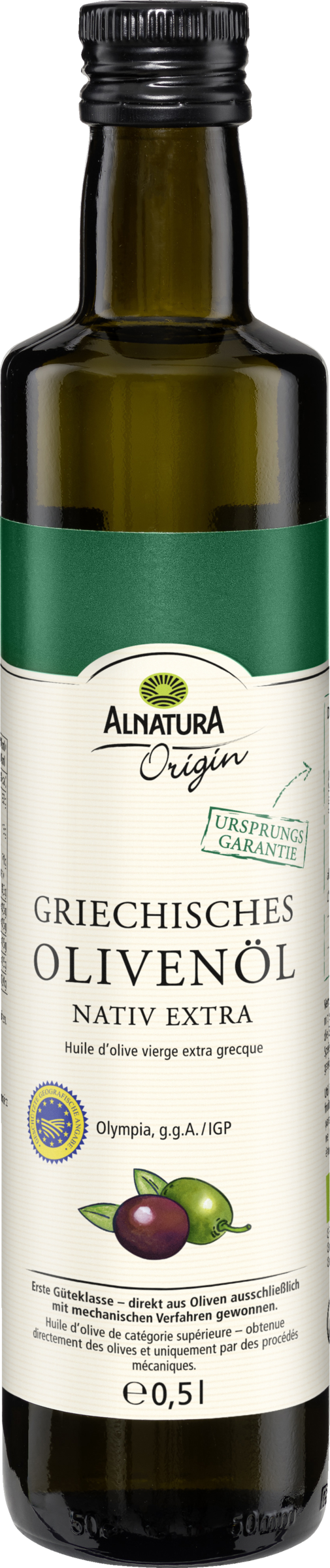 Alnatura Origin Bio Griechisches Natives Olivenöl