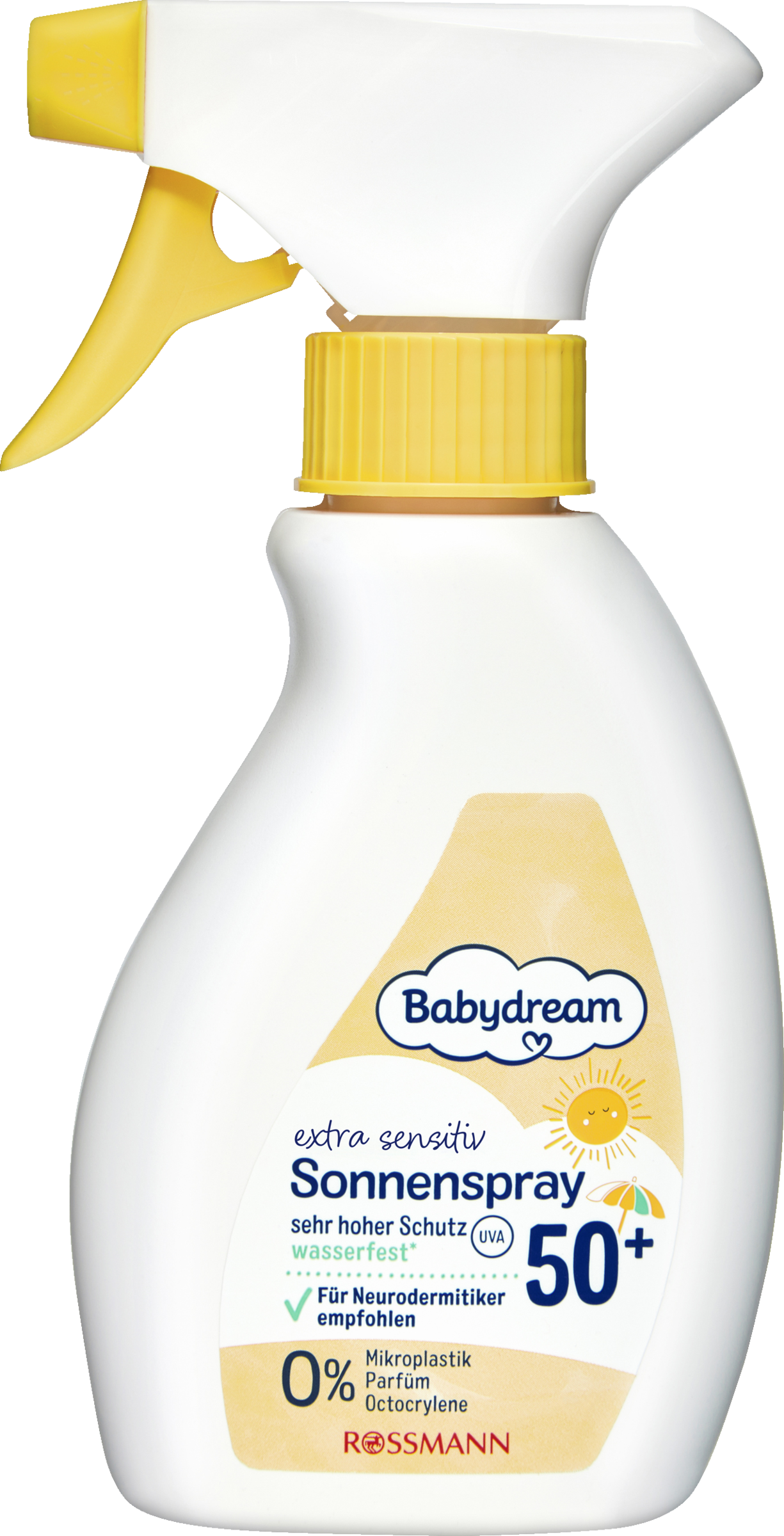 Babydream Sonnenspray extra sensitiv LSF 50+
