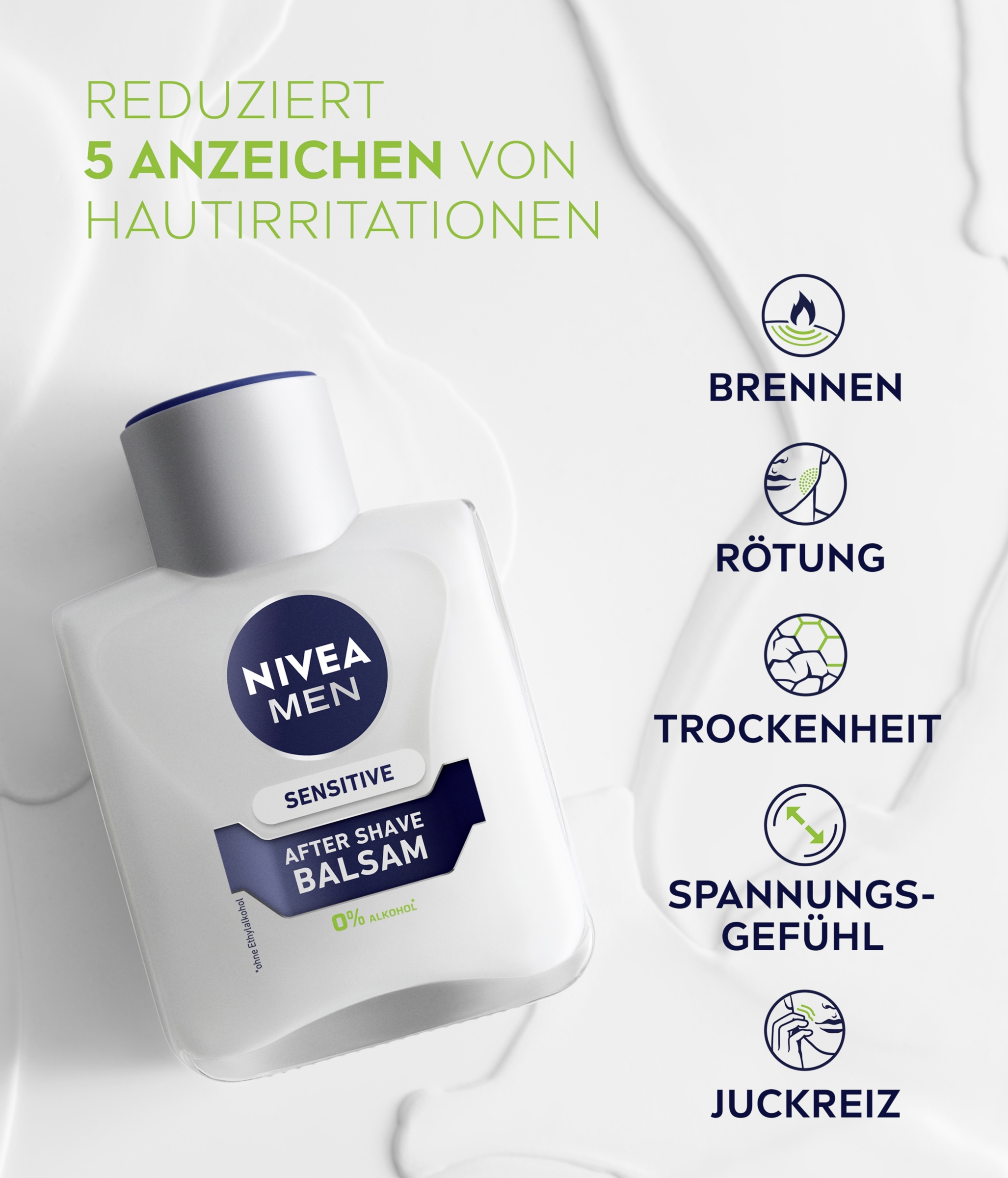 NIVEA MEN After Shave Balsam sensitive online kaufen rossmann.de