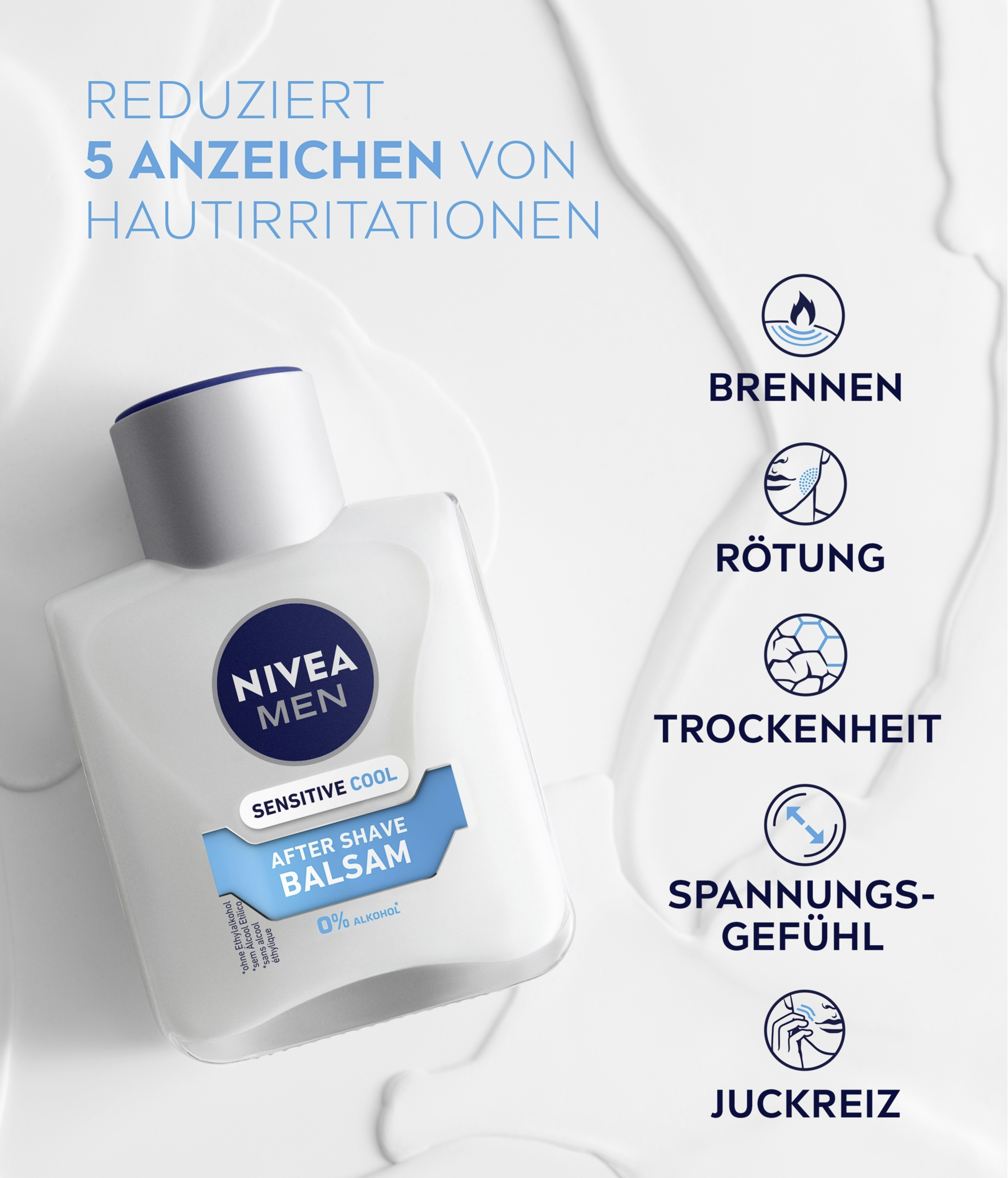 NIVEA MEN sensitiv cool After Shave Balsam online kaufen rossmann.de