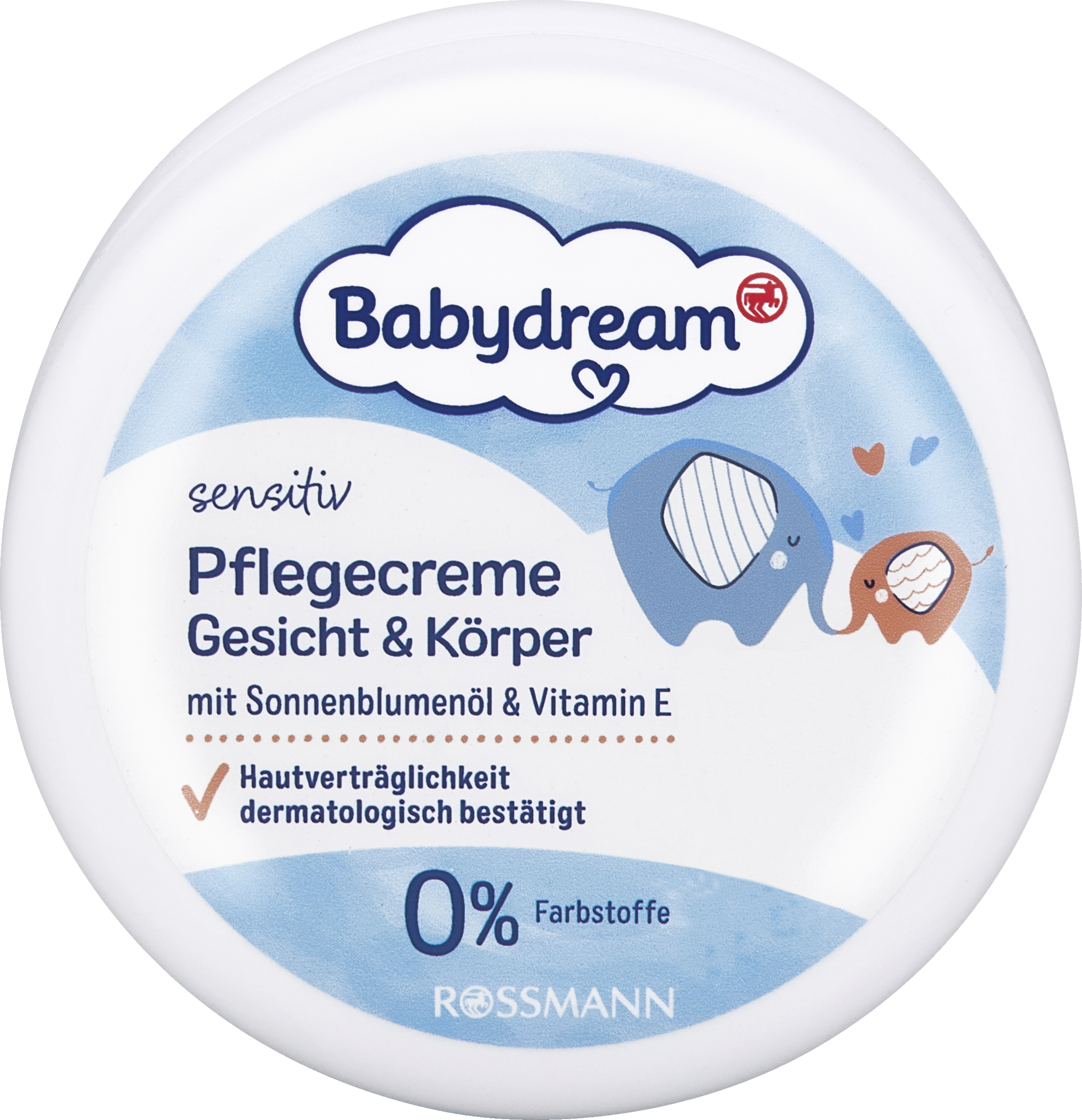 Babydream sensitiv Pflegecreme Gesicht & Körper