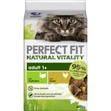 Perfect Fit Katze Natural Vitality Adult 1+ mit Truthahn & mit Huhn Multipack