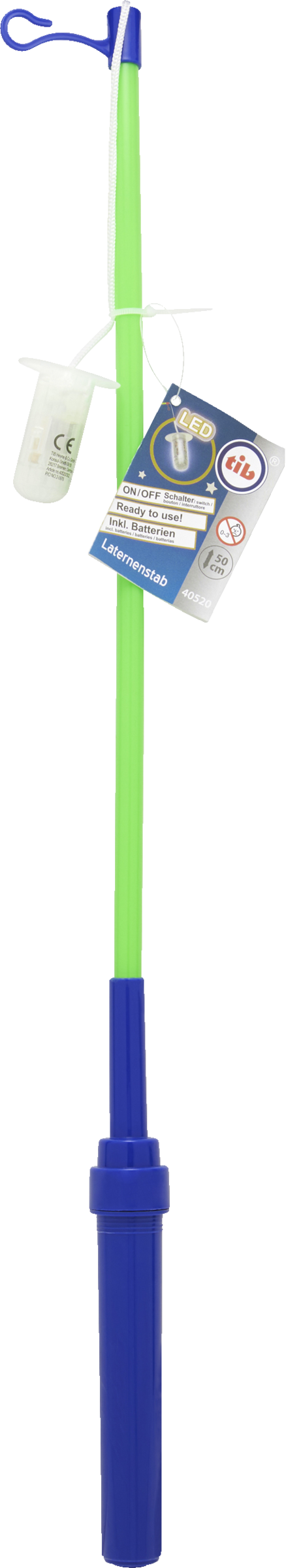 Happy People tib Laternenstab mit LED-Licht