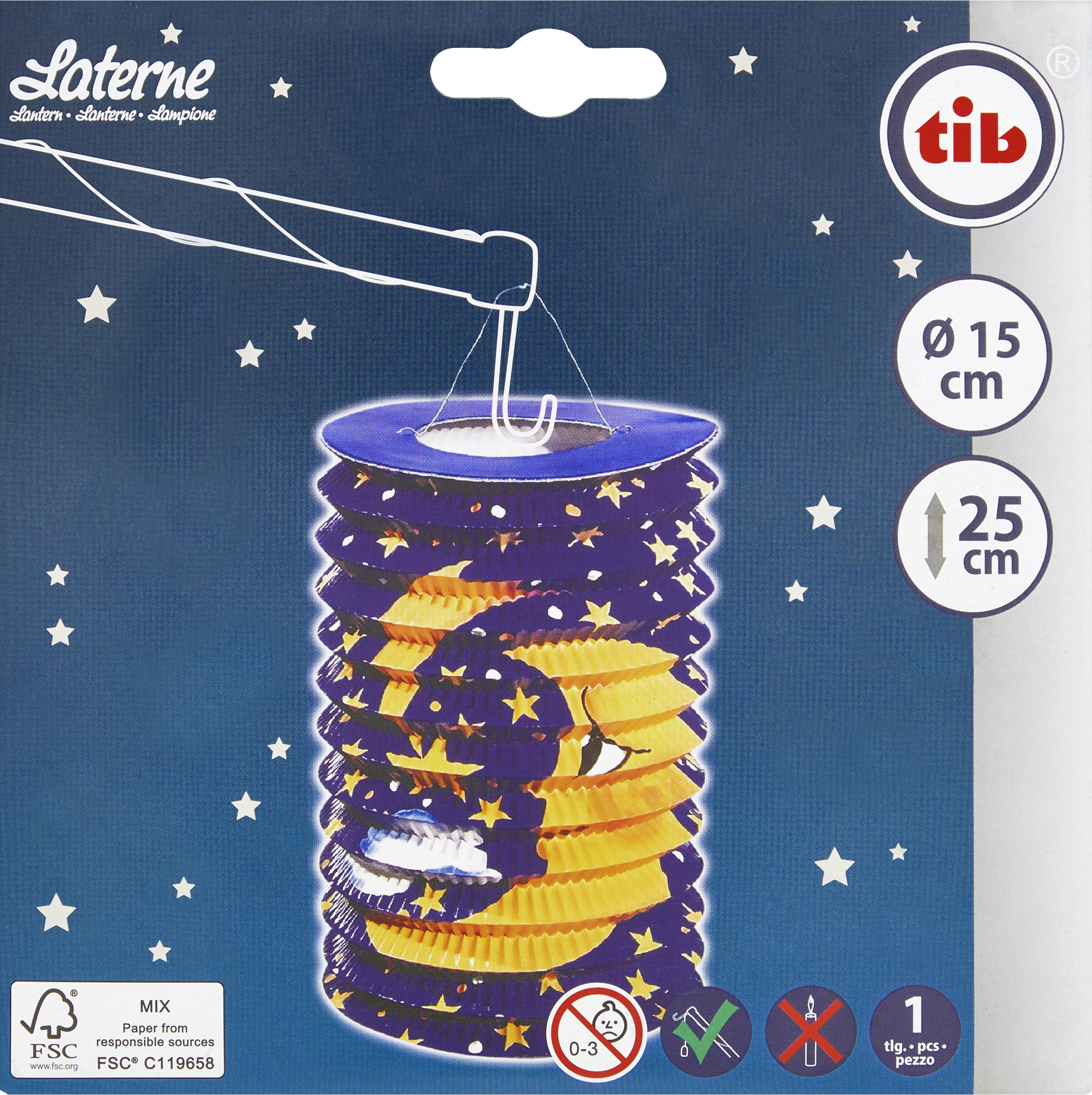 Happy People tib Zuglaterne Mond