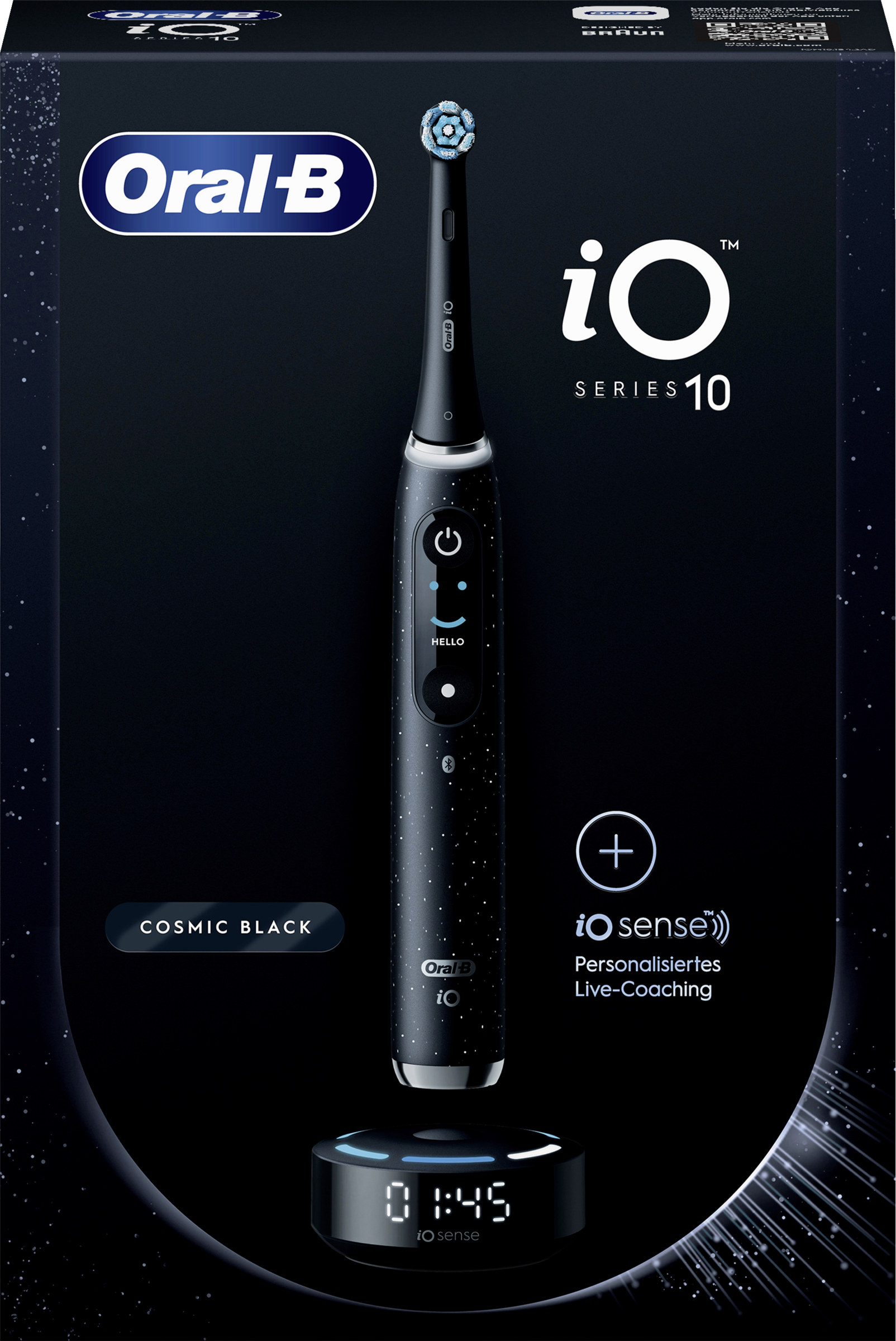iO Series 10 Elektrische Zahnbürste Cosmic Black