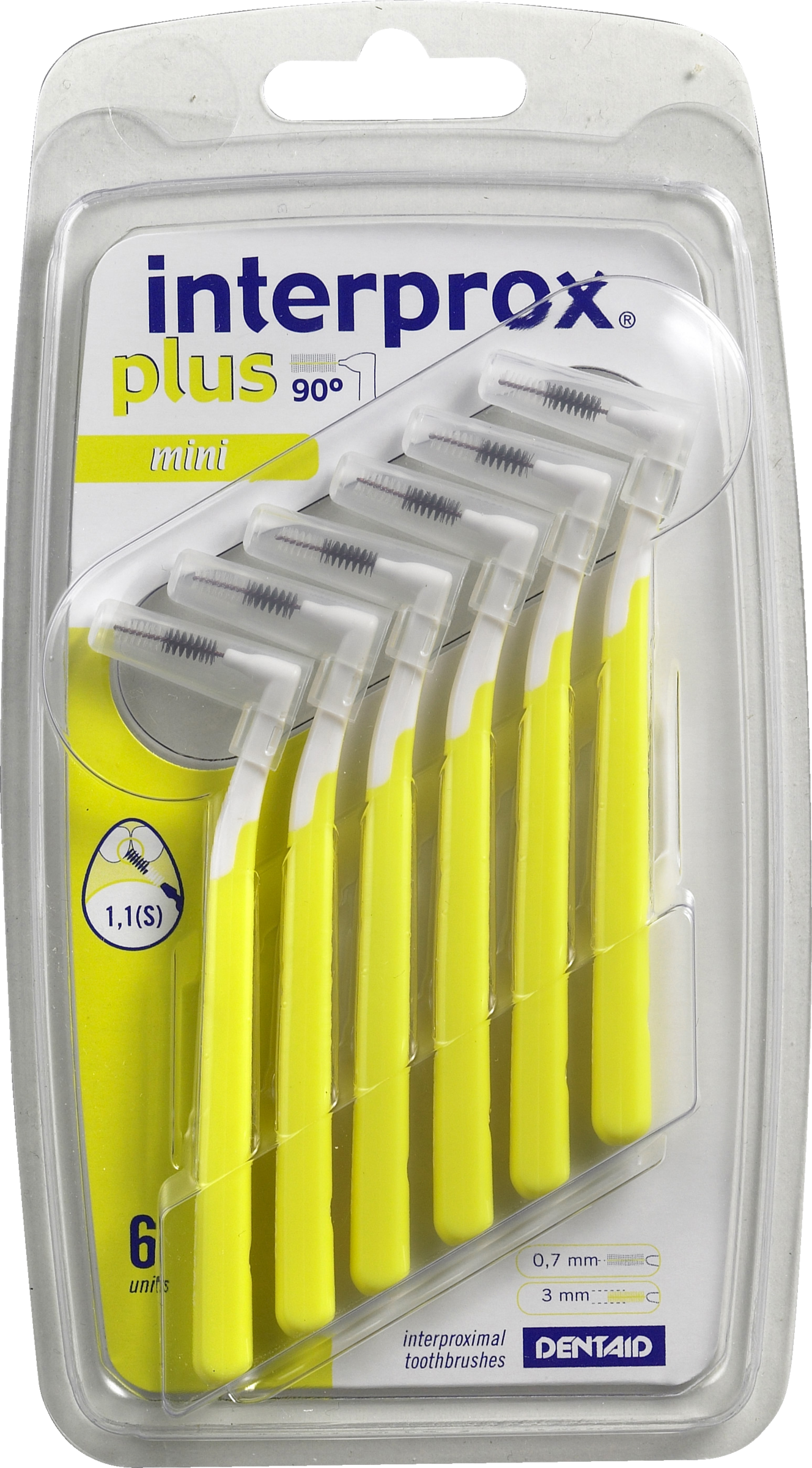 فرشاة تنظيف المسافات البينية بلس ميني ISO 3