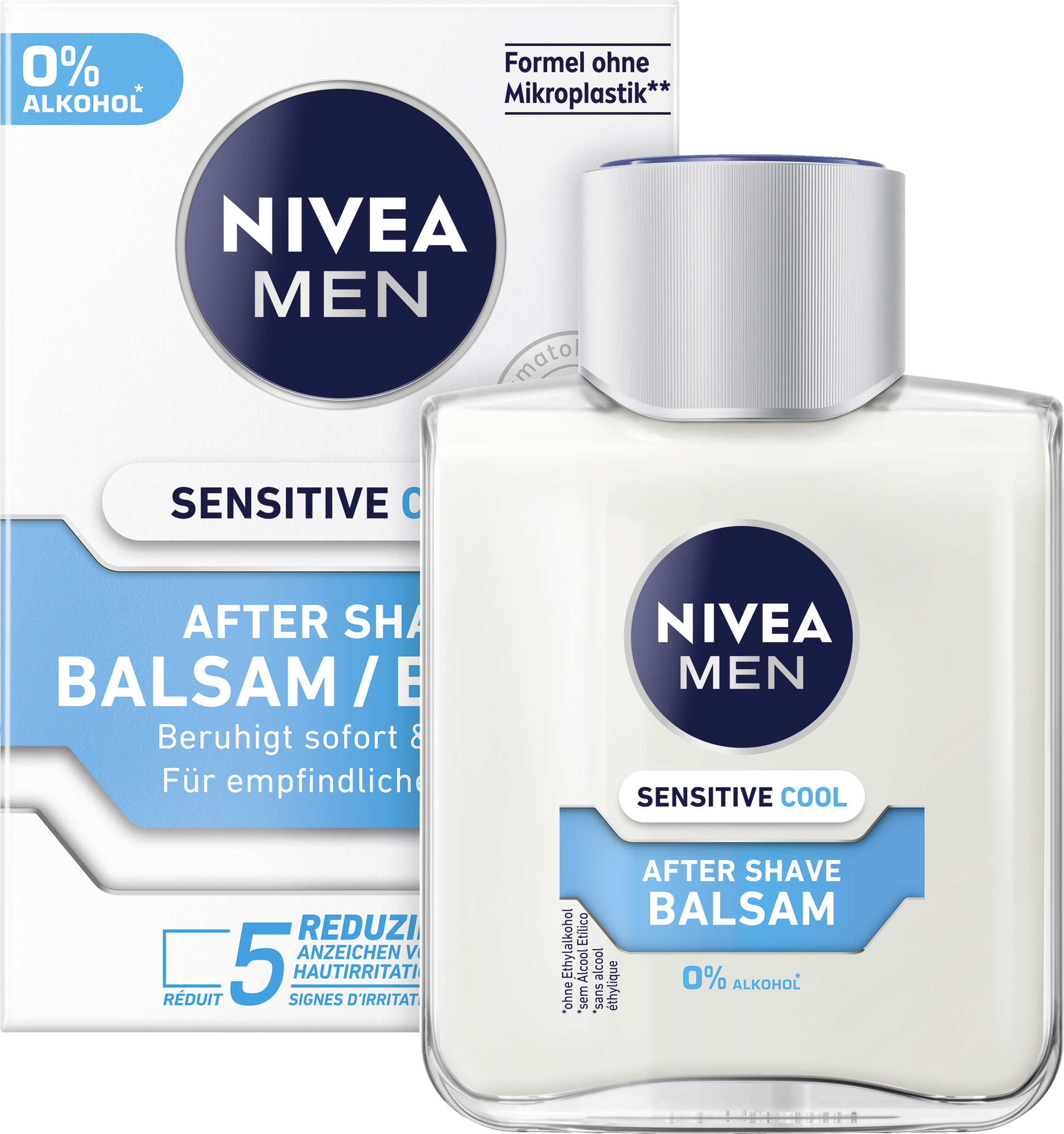 NIVEA MEN sensitiv cool After Shave Balsam online kaufen rossmann.de