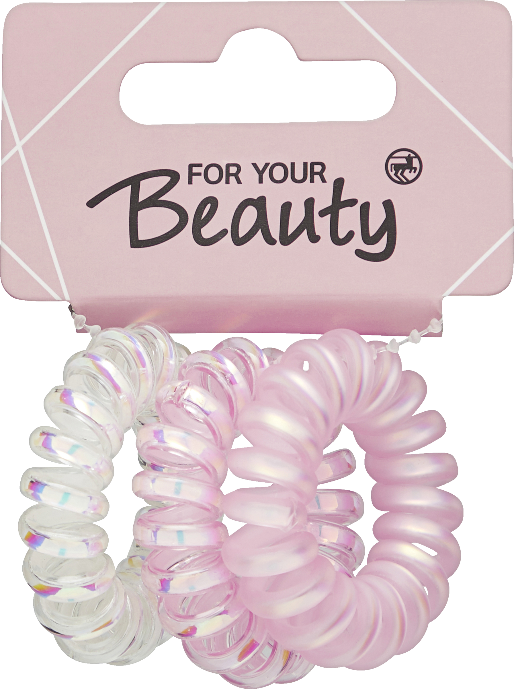 FOR YOUR Beauty Haargummi Spiralzopfgummi