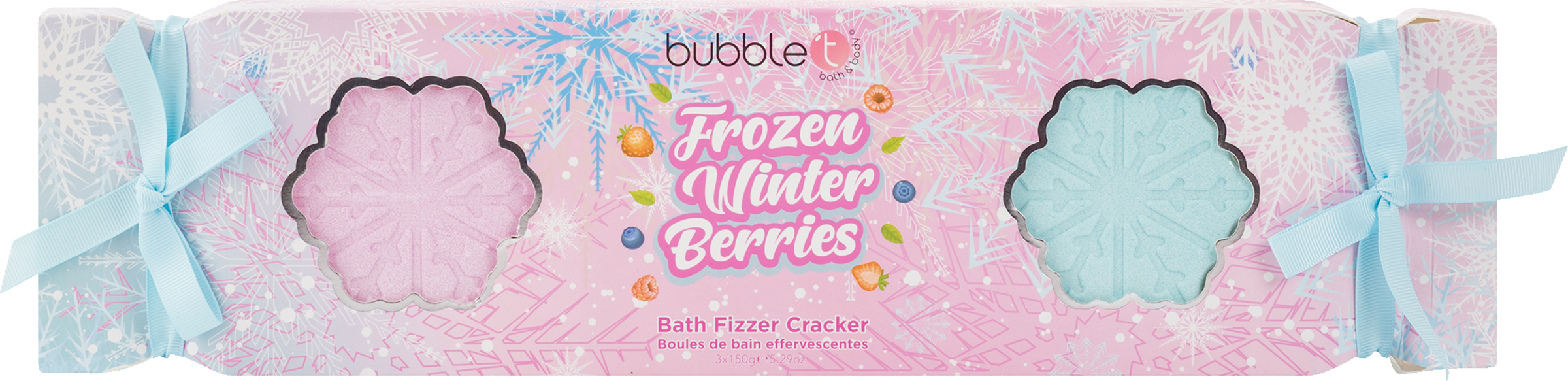 bubble t 3er Set große Badetaler Beeren