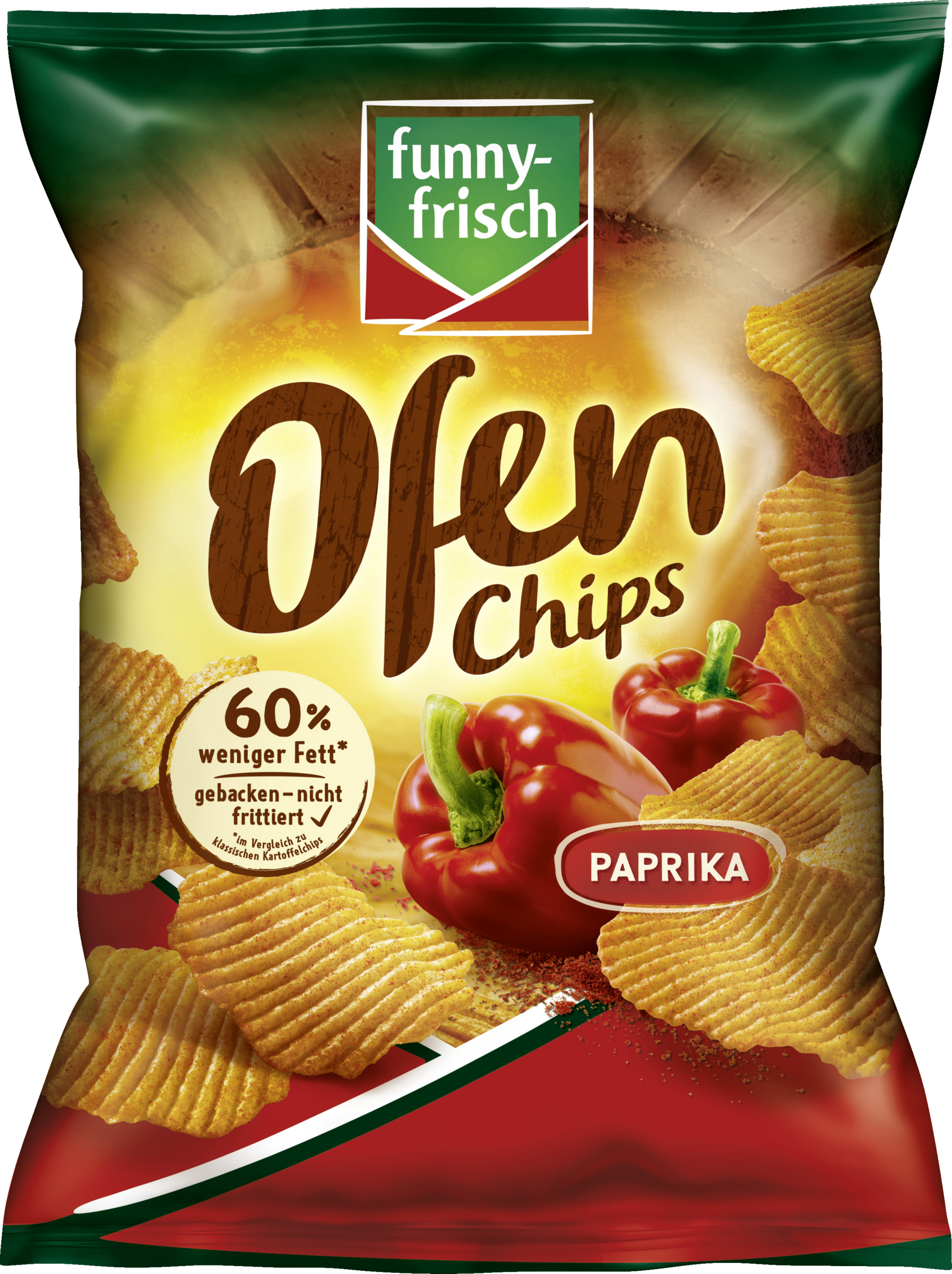 funny-frisch Ofen Chips Paprika