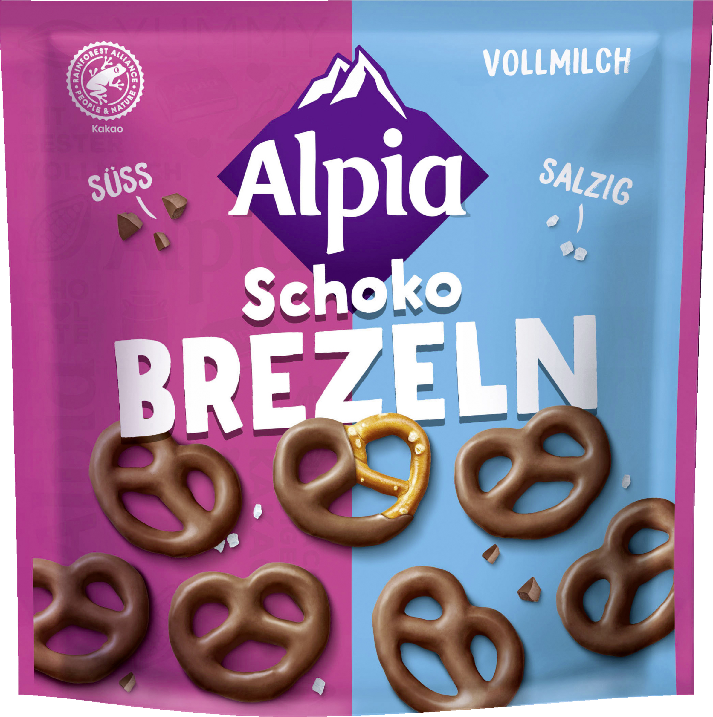 Alpia Schoko Brezeln Vollmilch