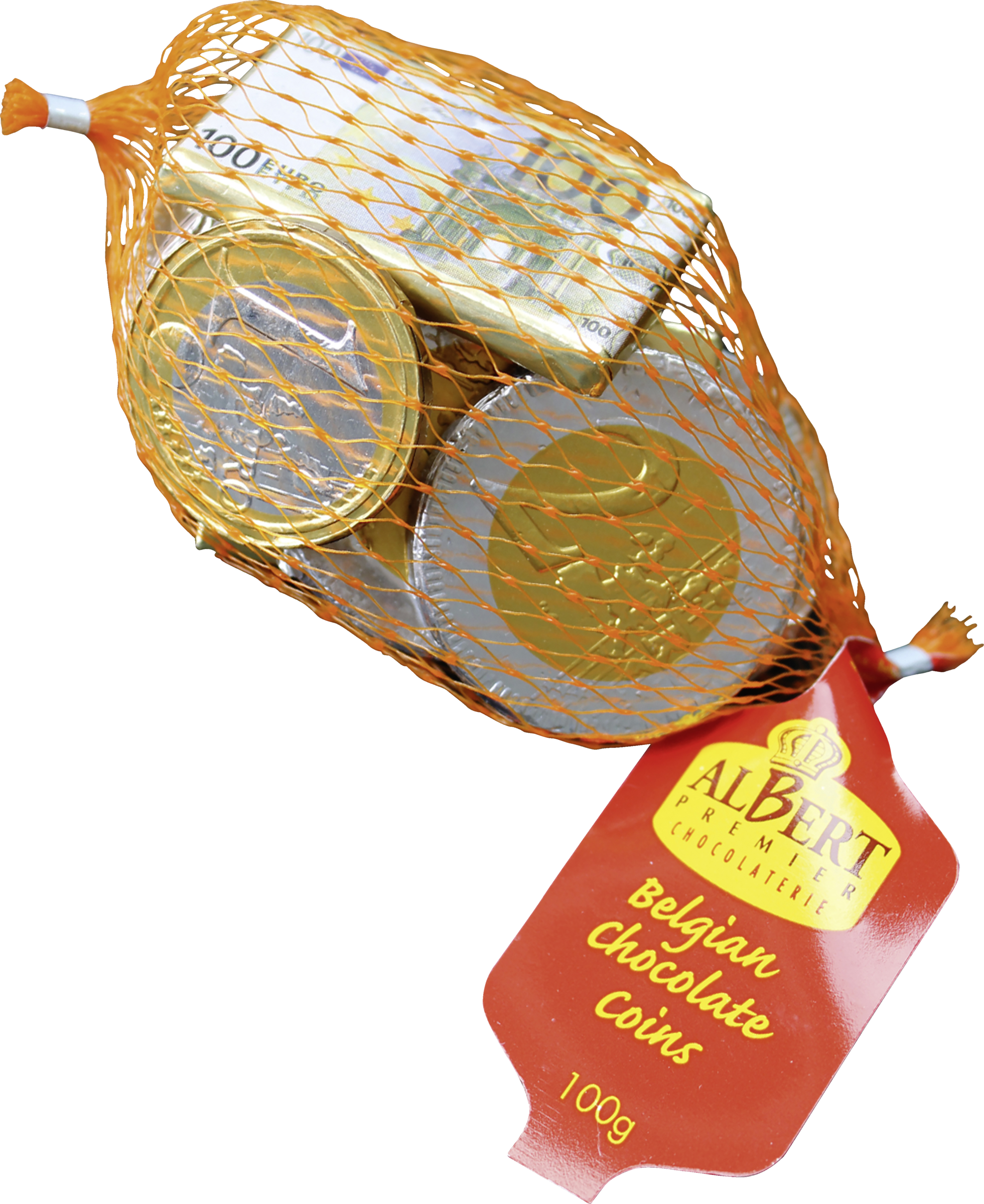 Schokotaler und Schokobanknoten