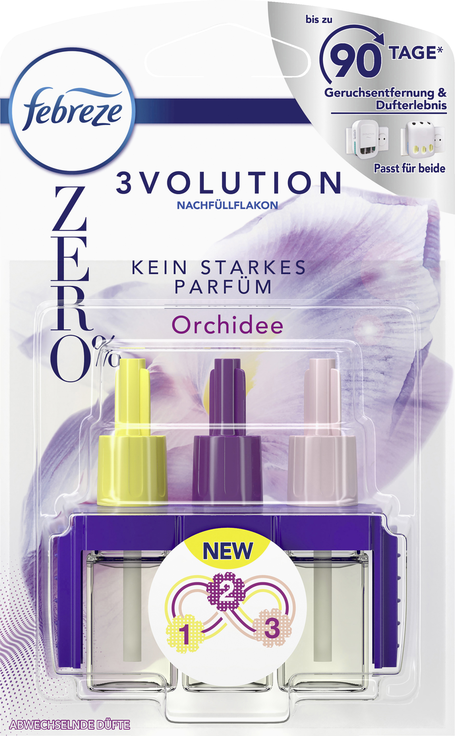 febreze 3Volution Zero% Orchidee Nachfüllflakon